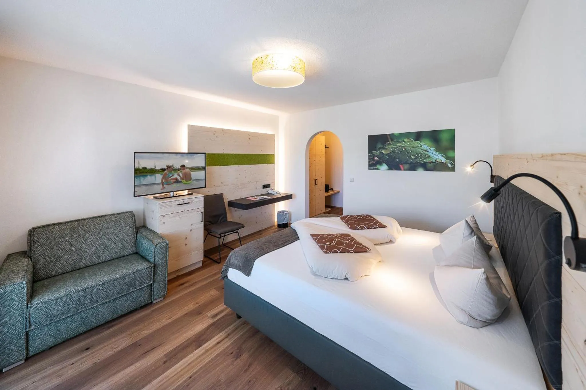 Photo of the whole room, Bed in Landrefugium Obermüller 4,5 Sterne