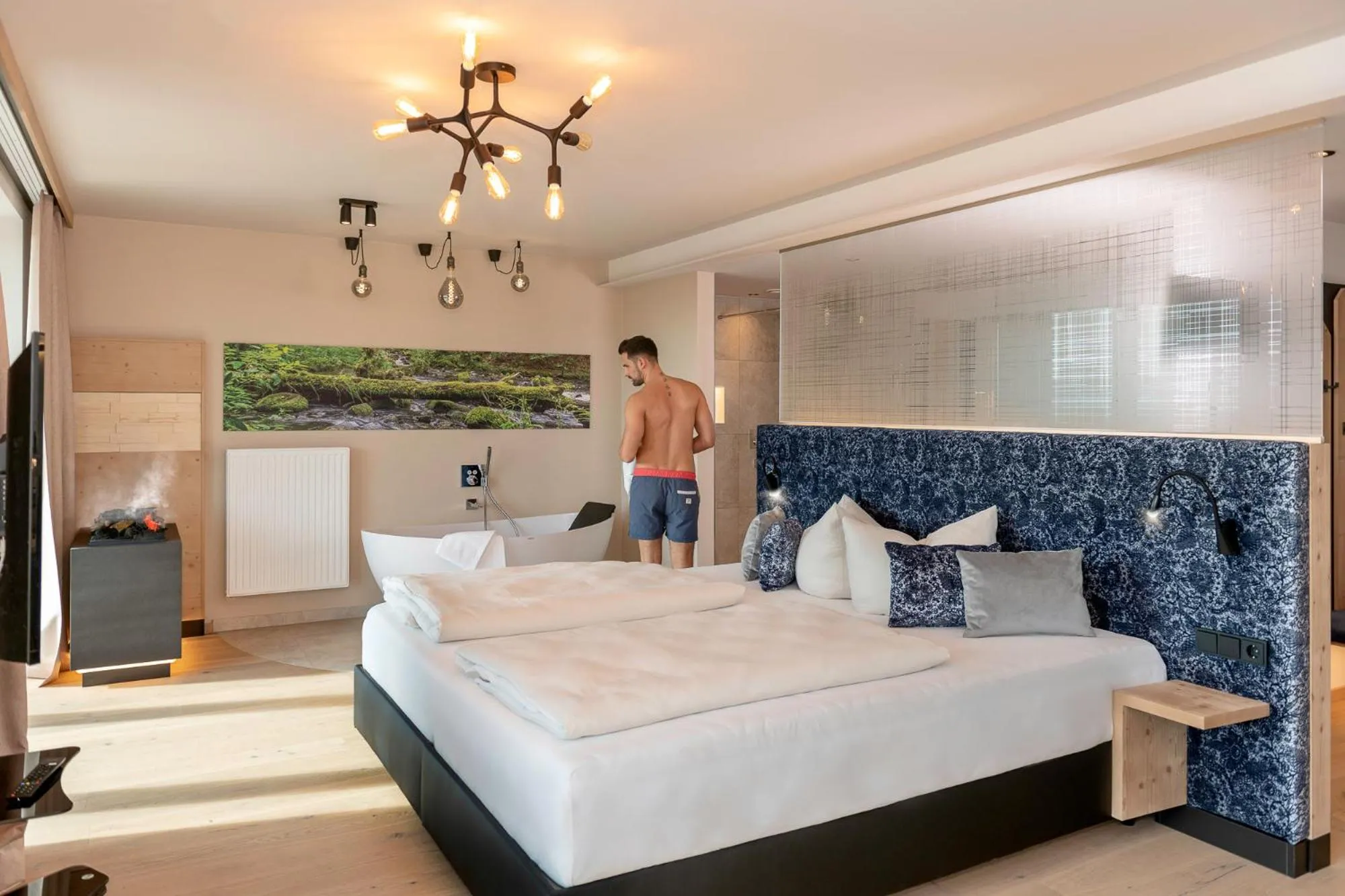 Photo of the whole room, Bed in Landrefugium Obermüller 4,5 Sterne