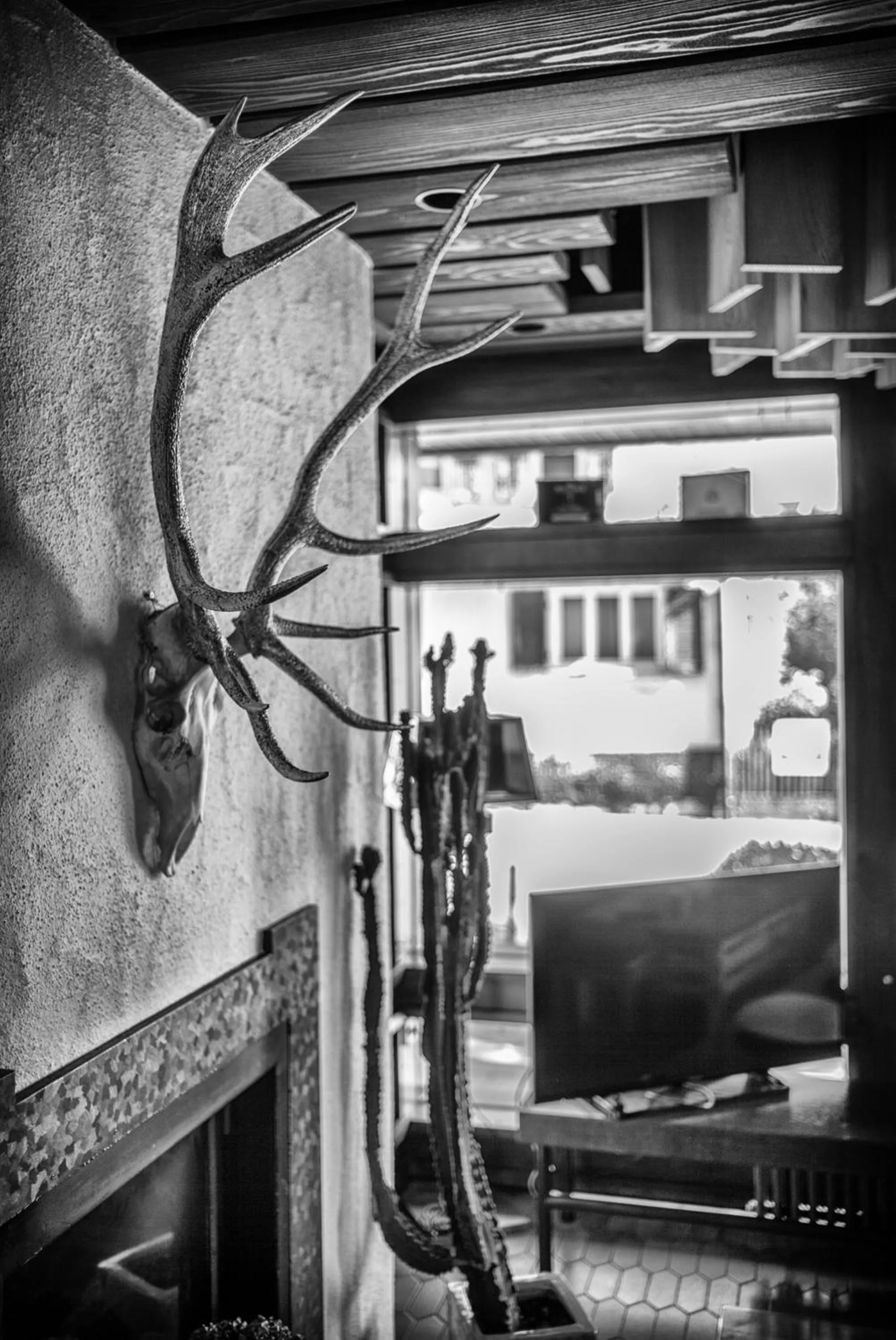 Decorative detail in Hotel Krone