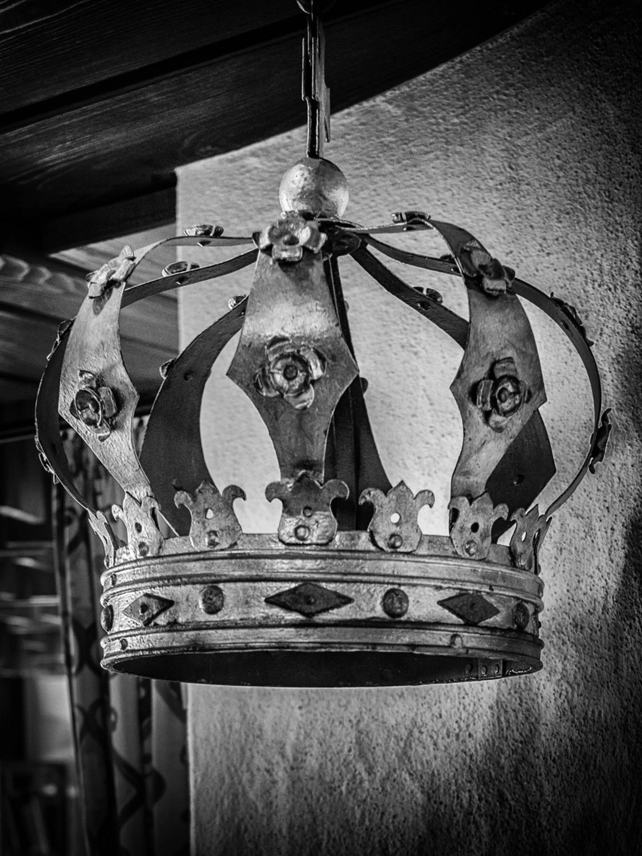 Decorative detail in Hotel Krone