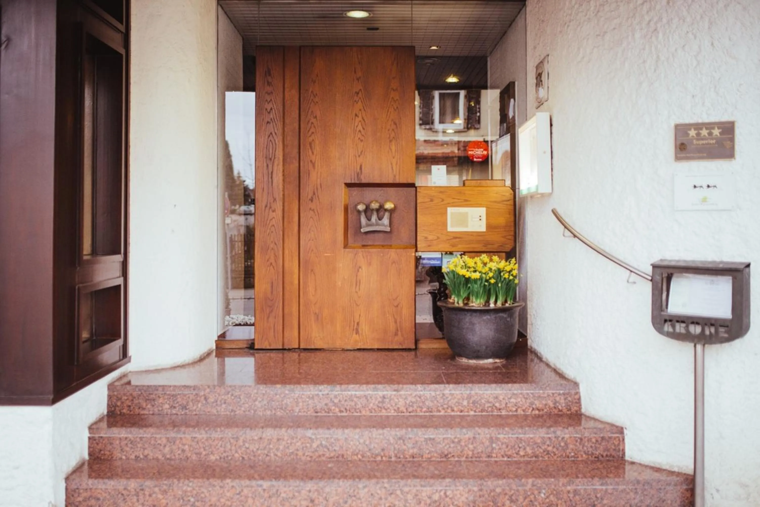 Facade/entrance in Hotel Krone