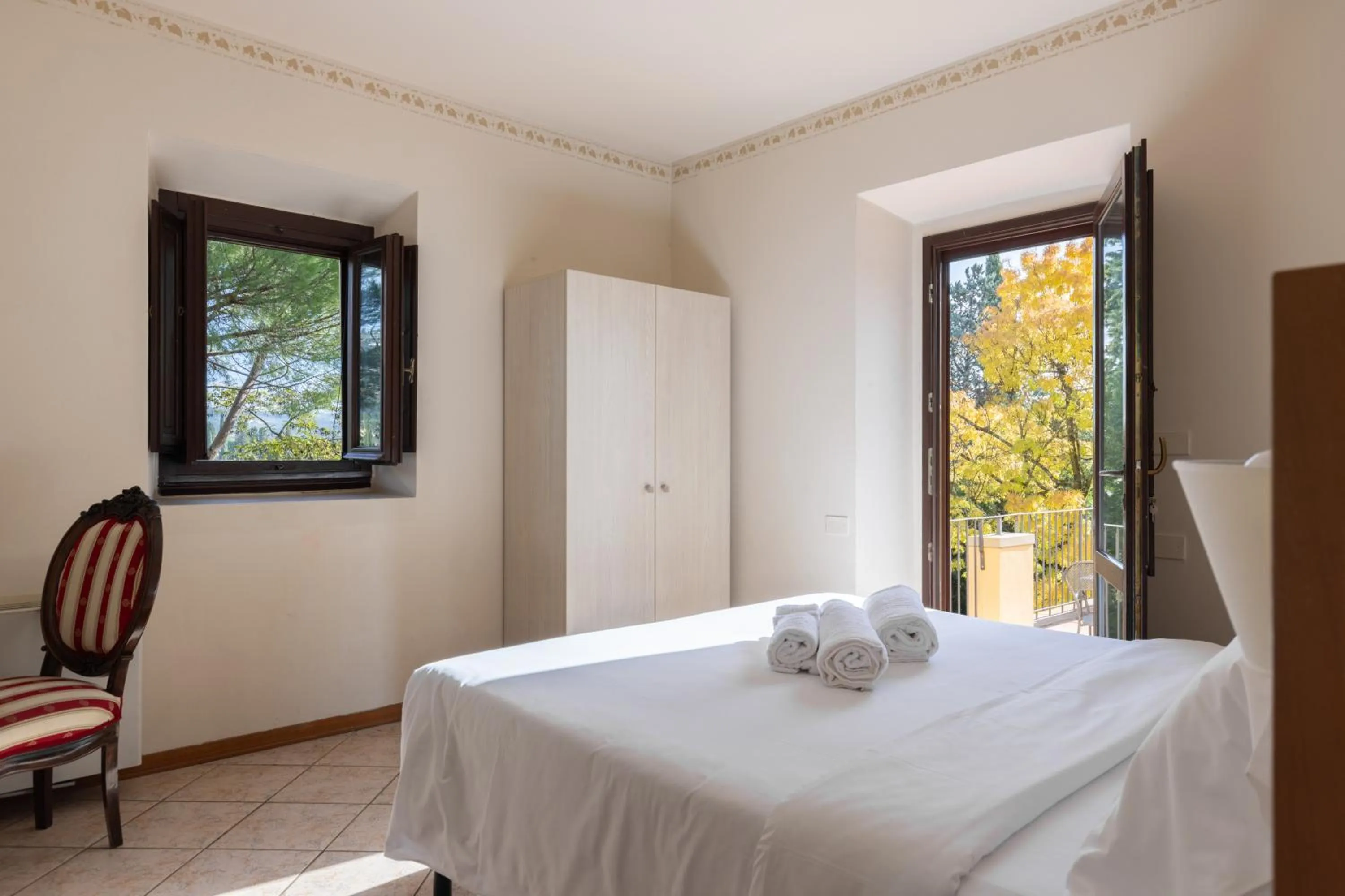 Double or Twin Room with Terrace in Villa La Stella