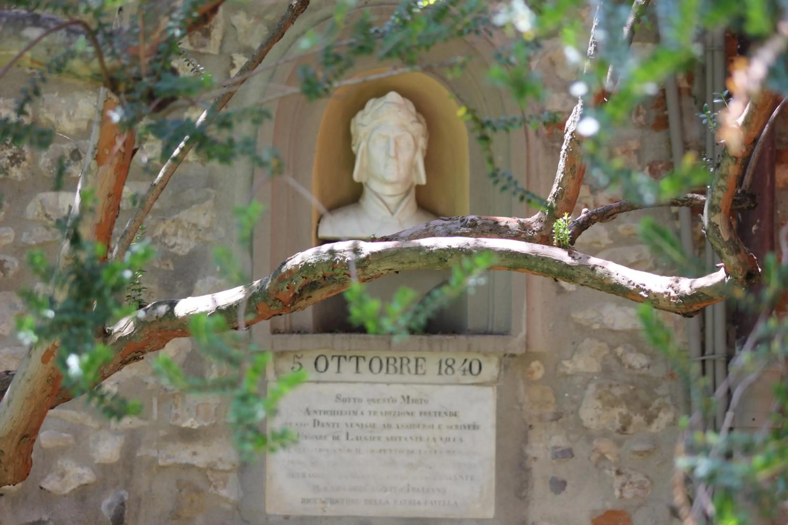 Decorative detail in Villa La Stella