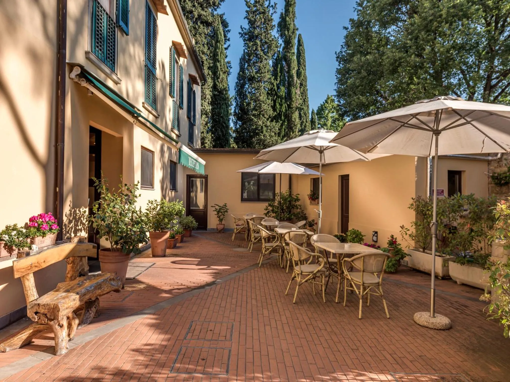 Facade/entrance in Villa La Stella