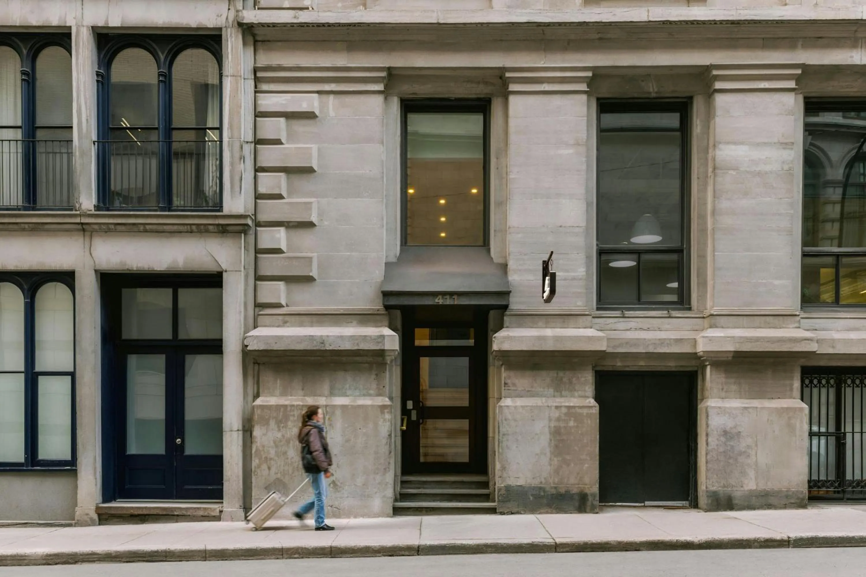 View (from property/room) in Sonder by Marriott Bonvoy Le Victoria Apartments Old Montreal