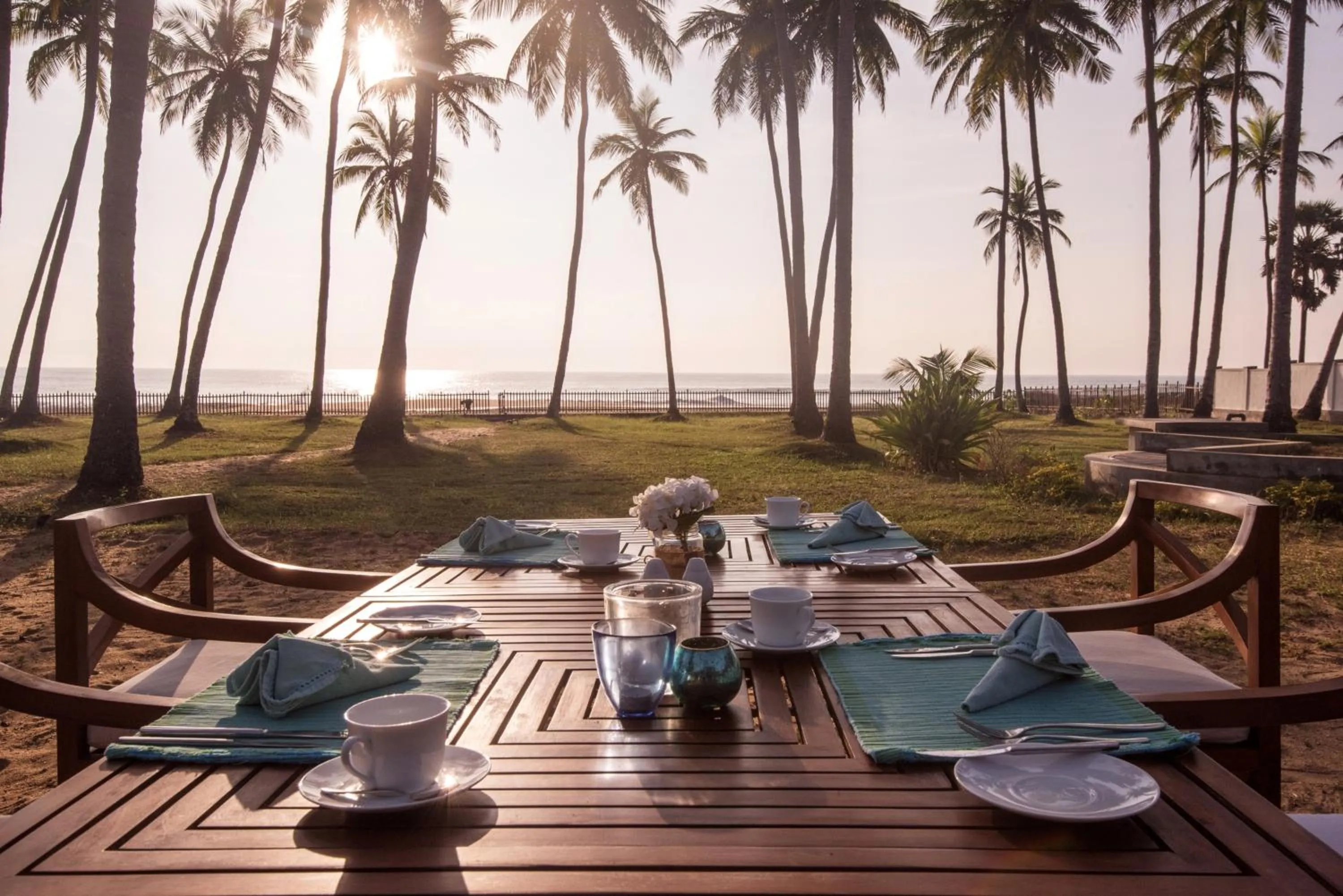 Dining area in Jetwing Kottukal Beach House