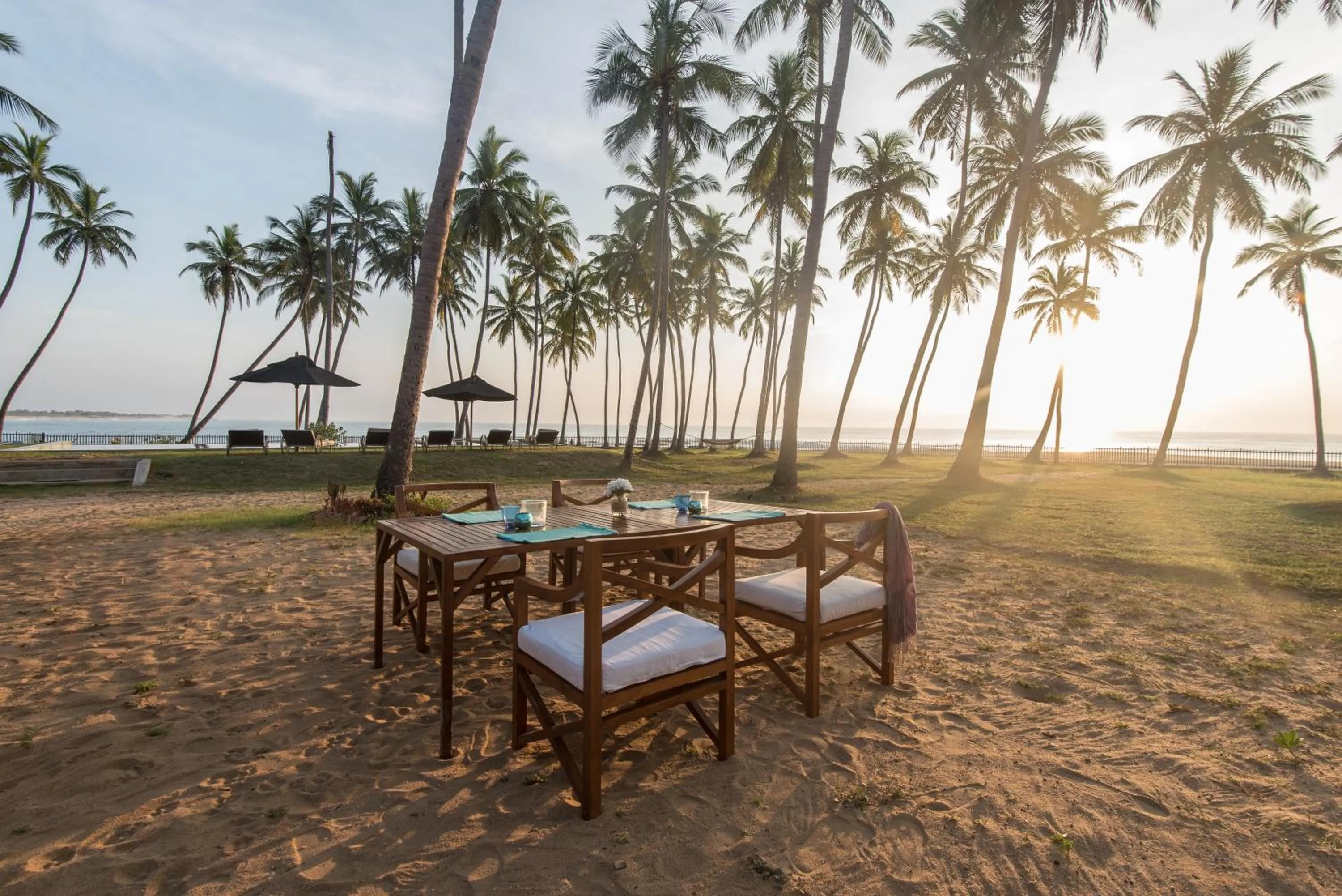 Garden in Jetwing Kottukal Beach House