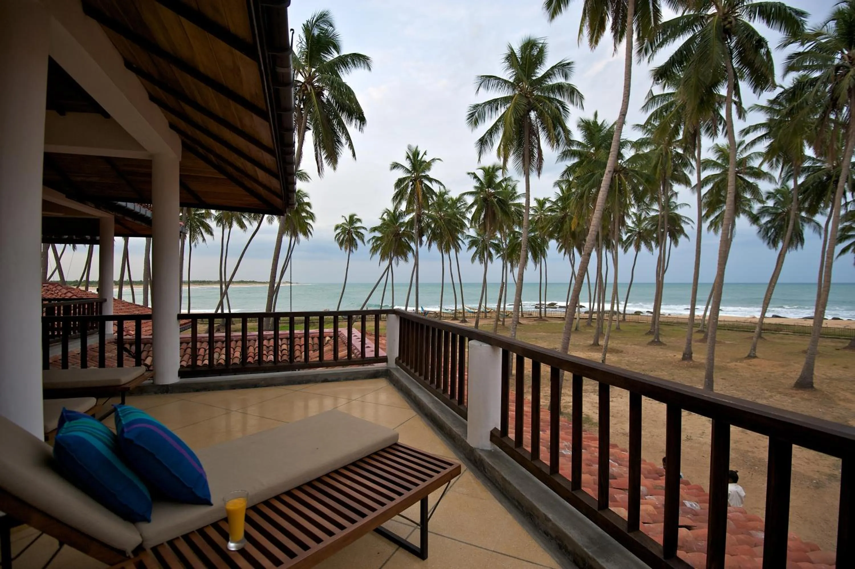 Patio in Jetwing Kottukal Beach House