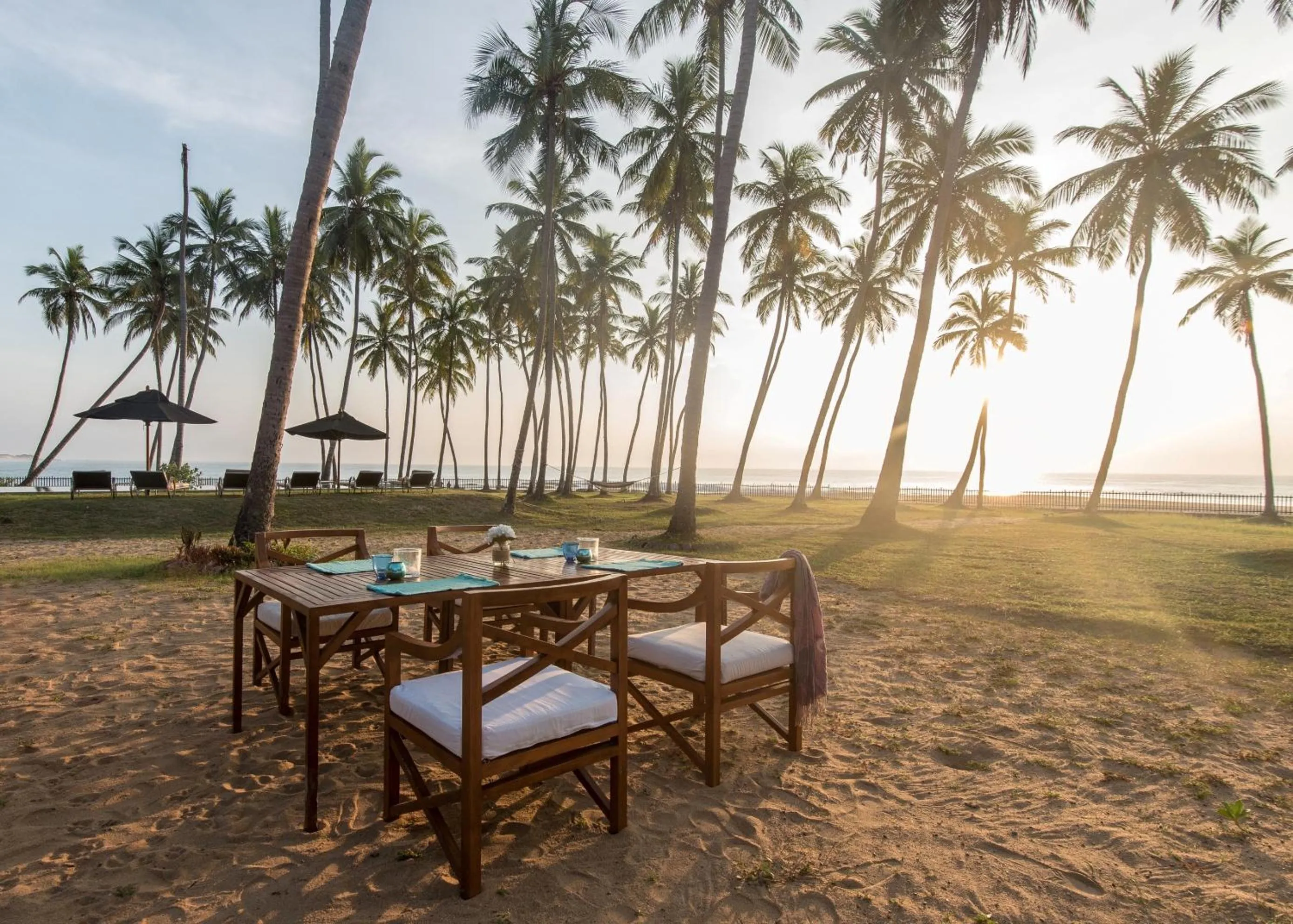 Dining area in Jetwing Kottukal Beach House