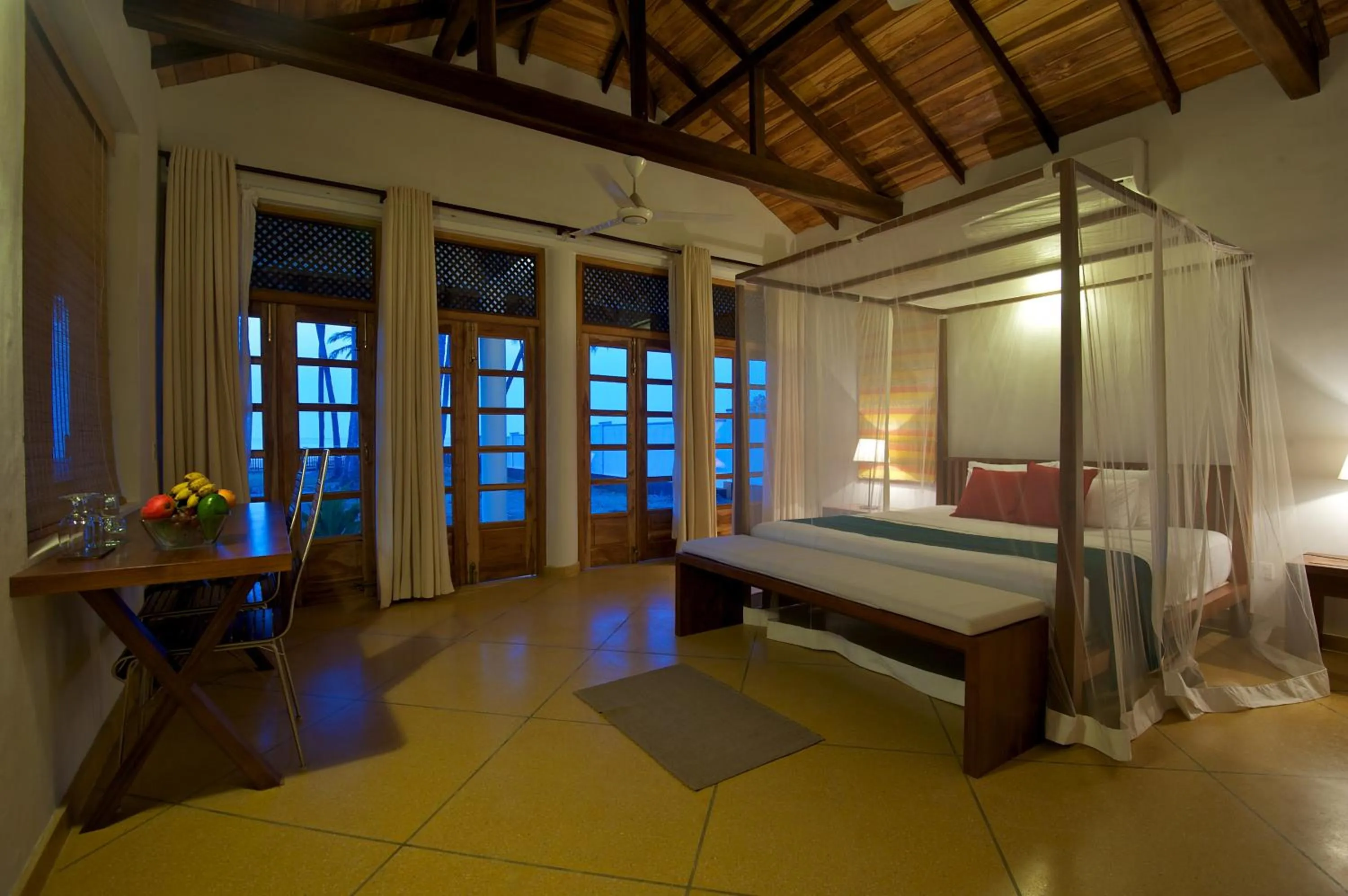 Bedroom, Bed in Jetwing Kottukal Beach House
