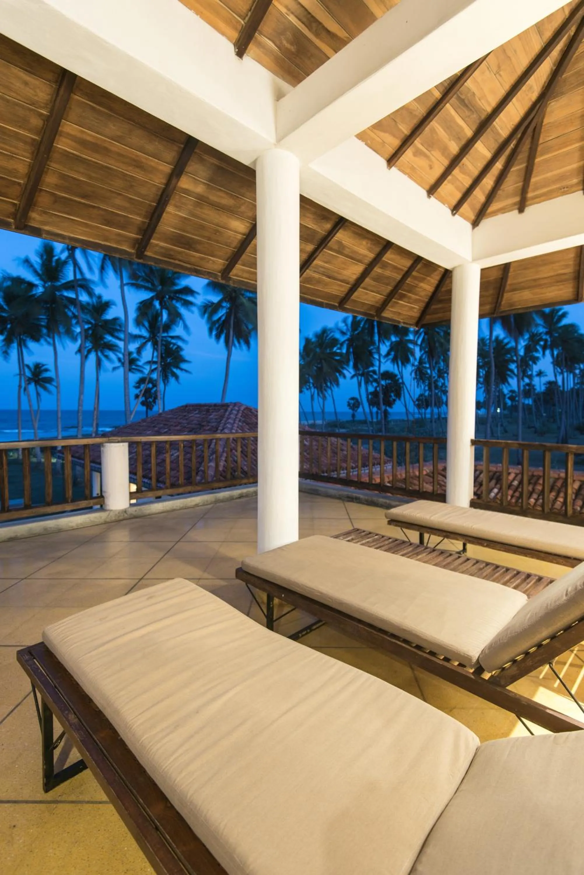 Patio in Jetwing Kottukal Beach House