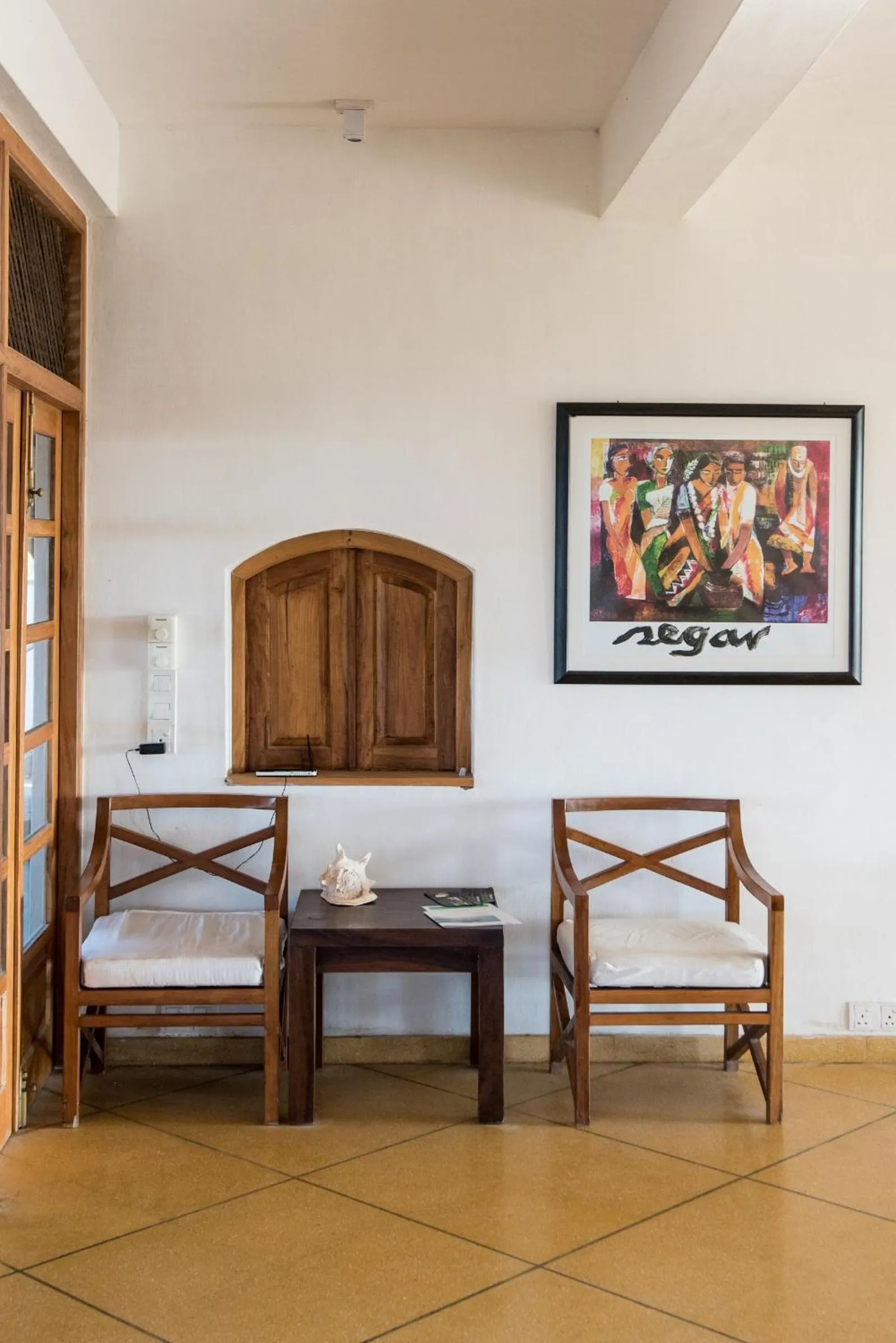 Decorative detail in Jetwing Kottukal Beach House