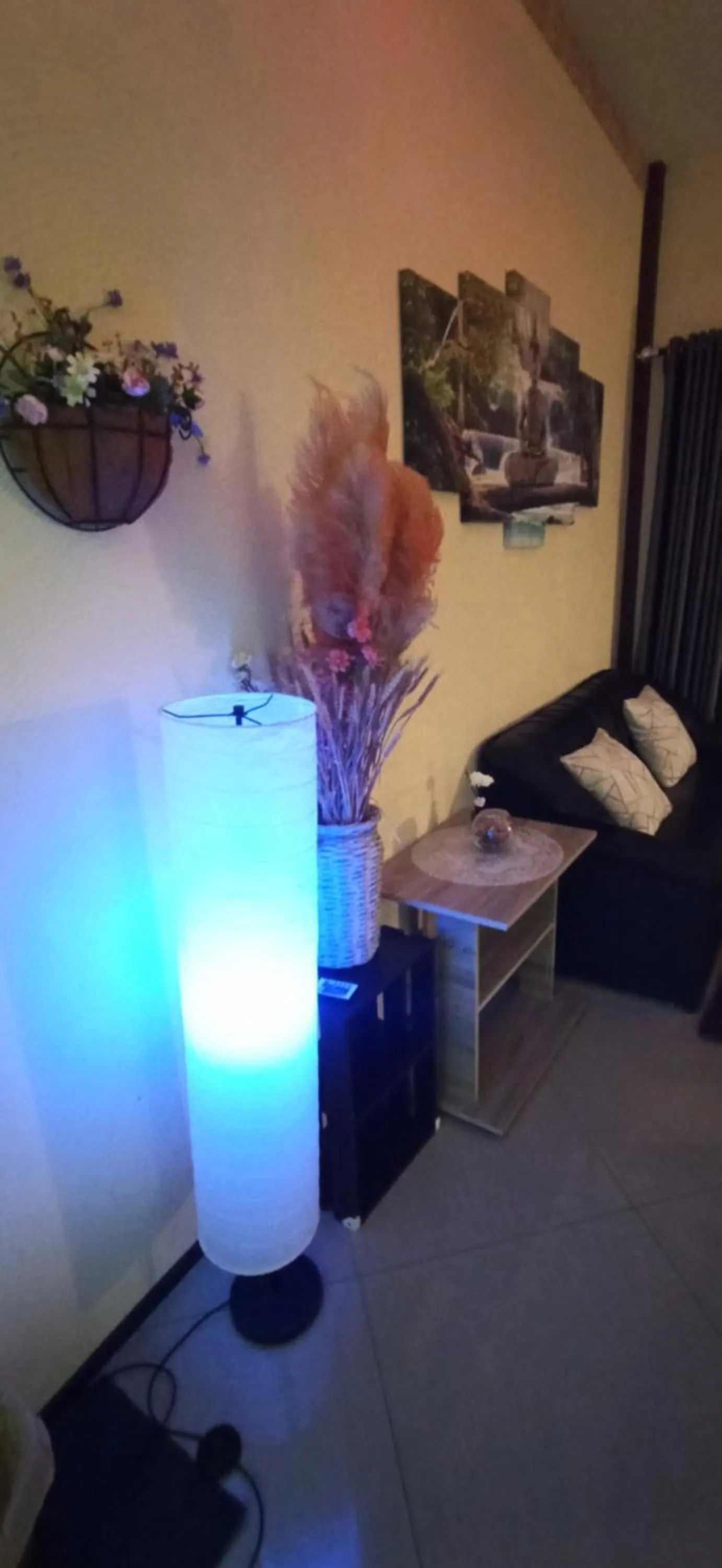 Seating area in Touch the Wind