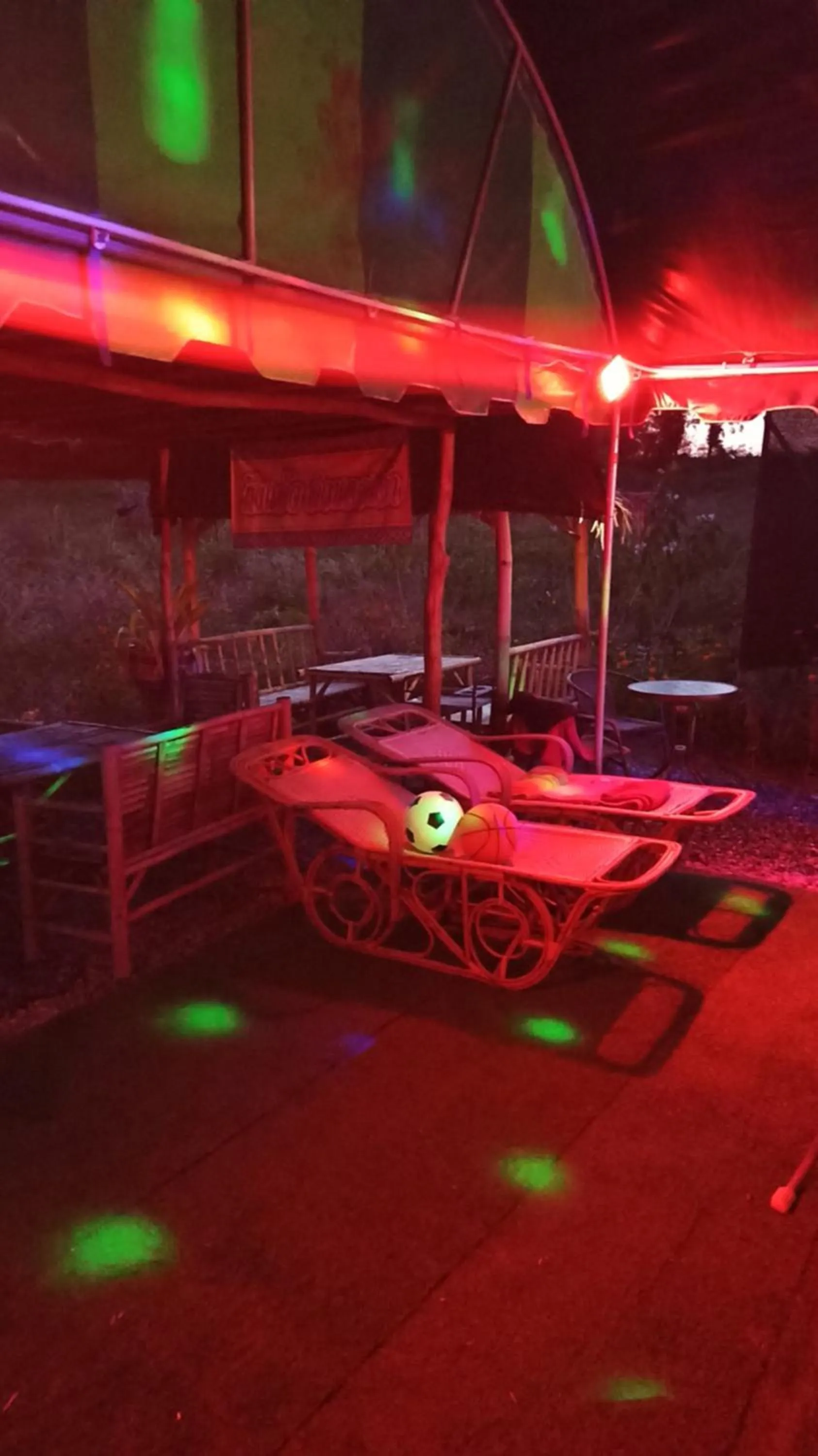 Swimming pool in Touch the Wind