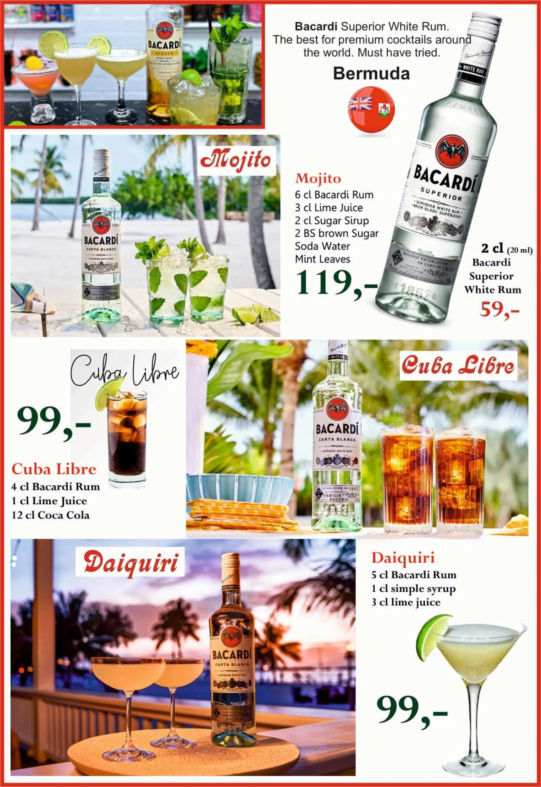 Food and drinks in Touch the Wind