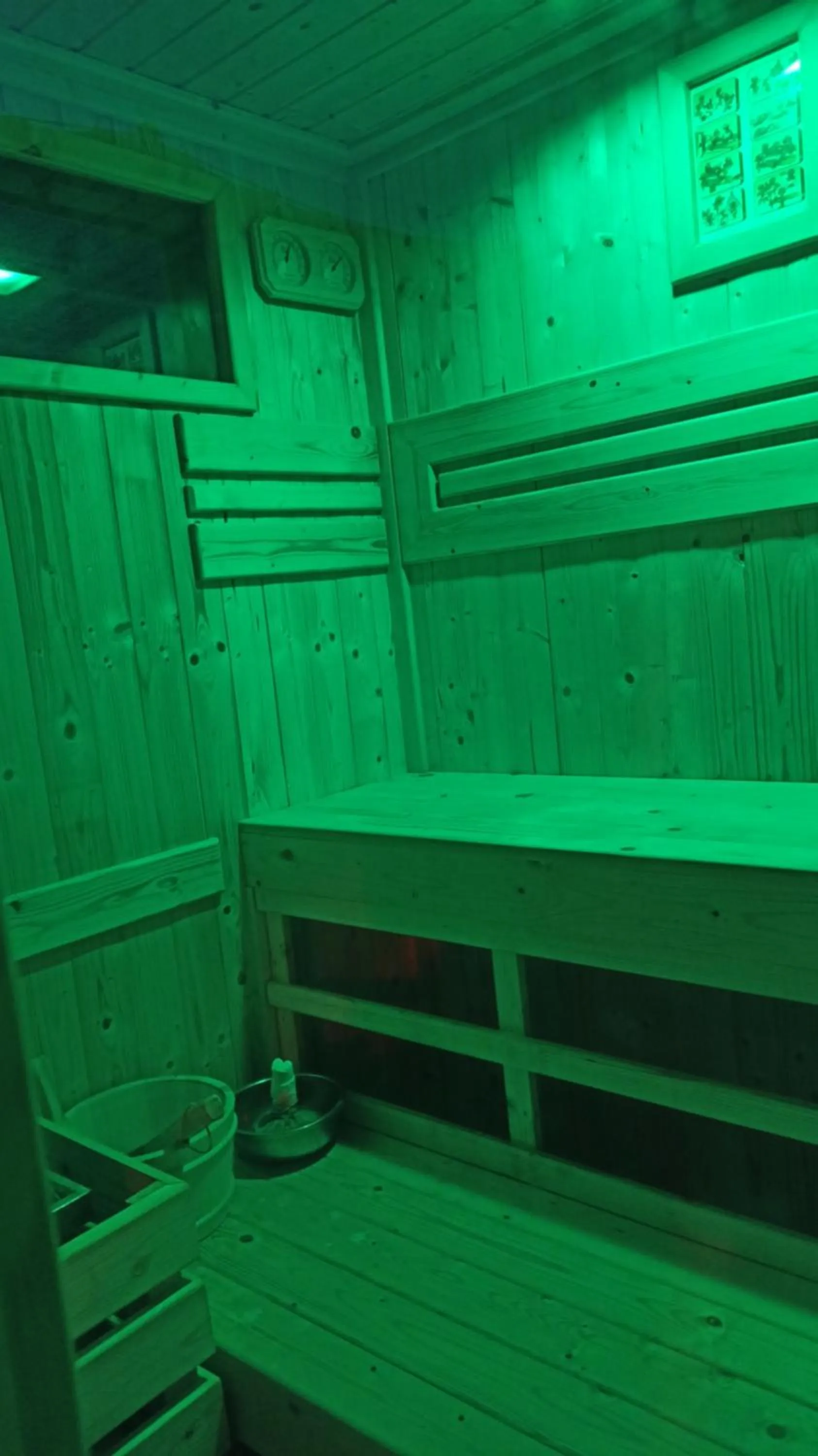 Sauna in Touch the Wind