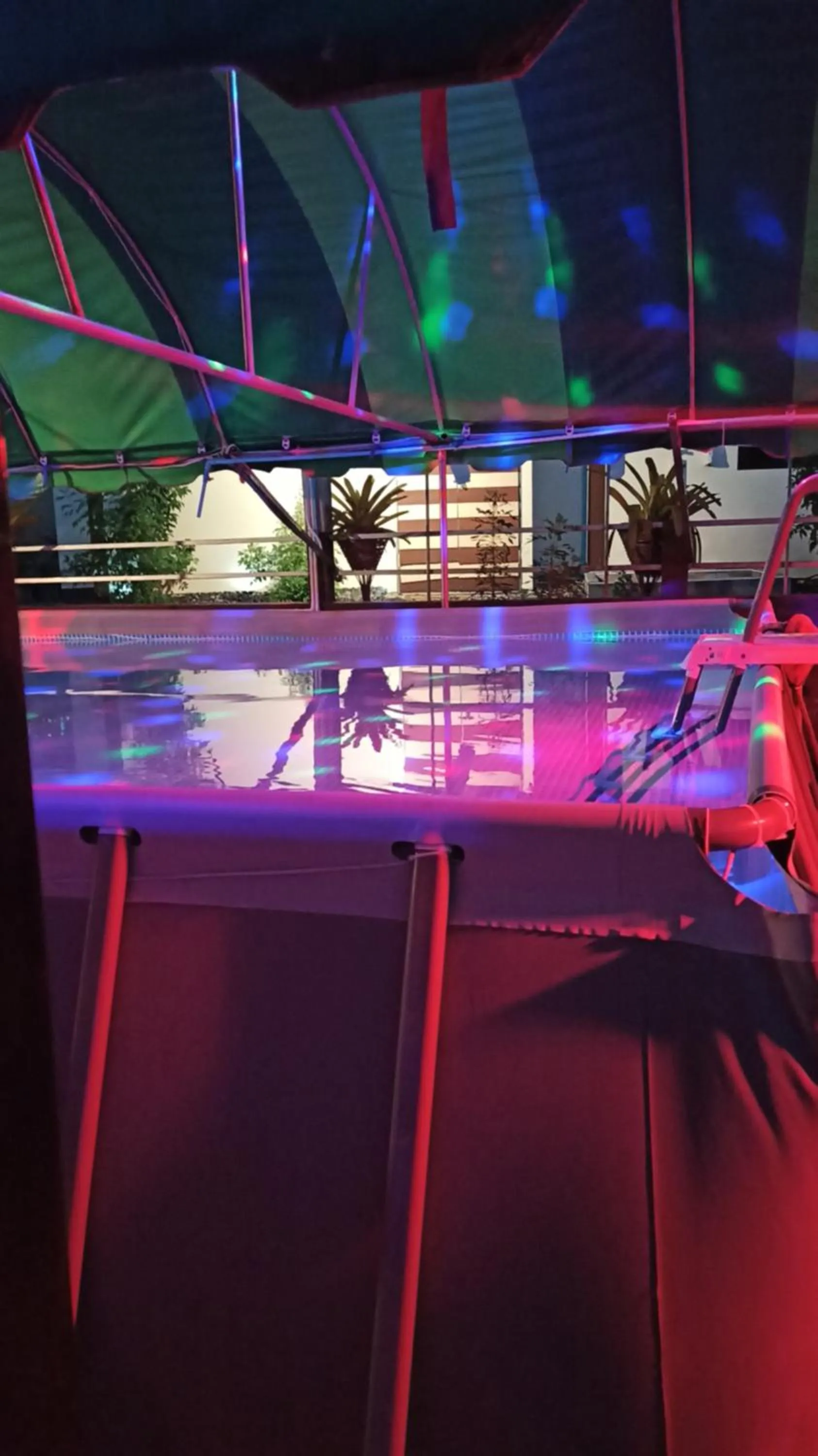 Swimming pool in Touch the Wind