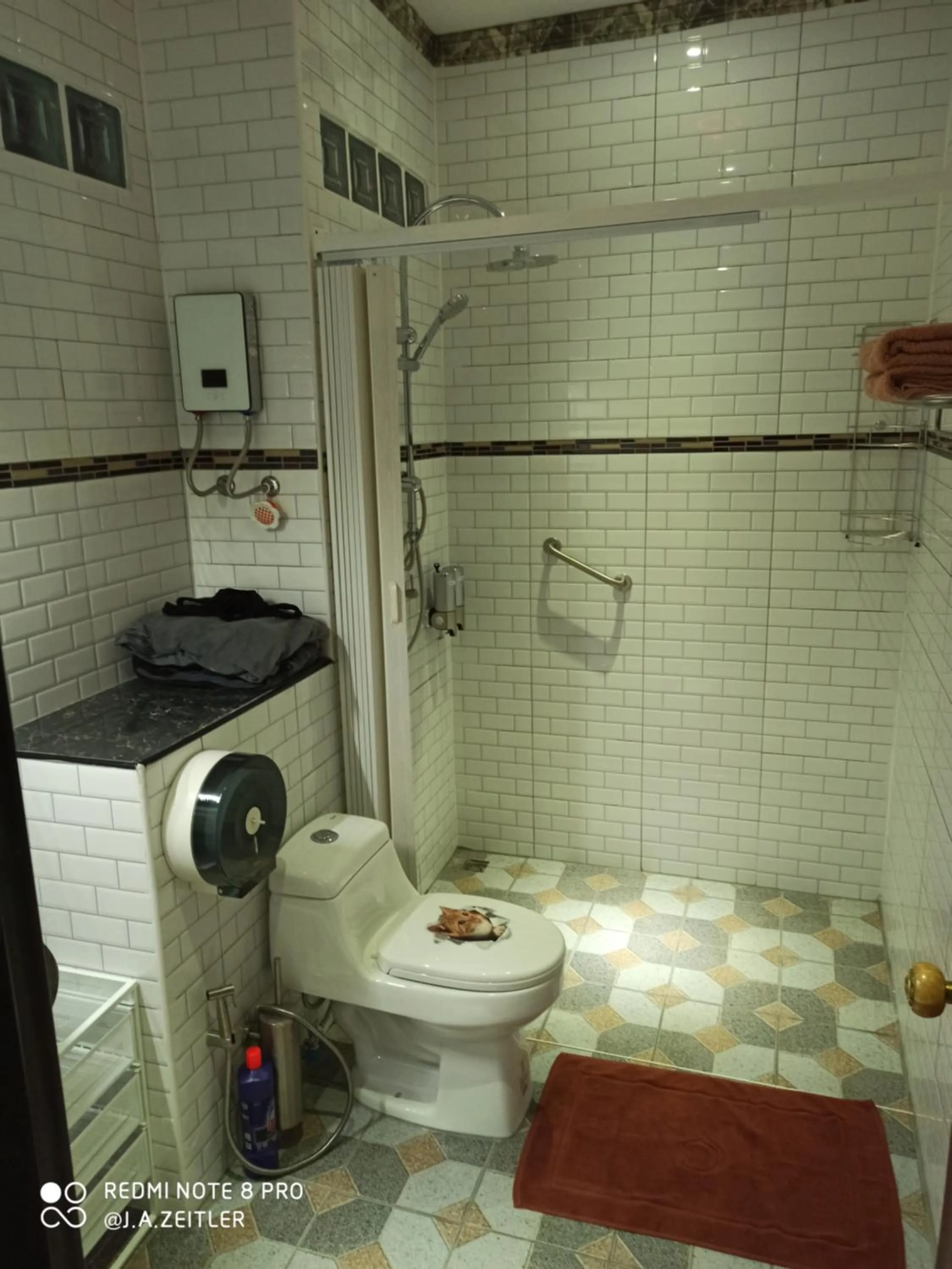 Shower in Touch the Wind