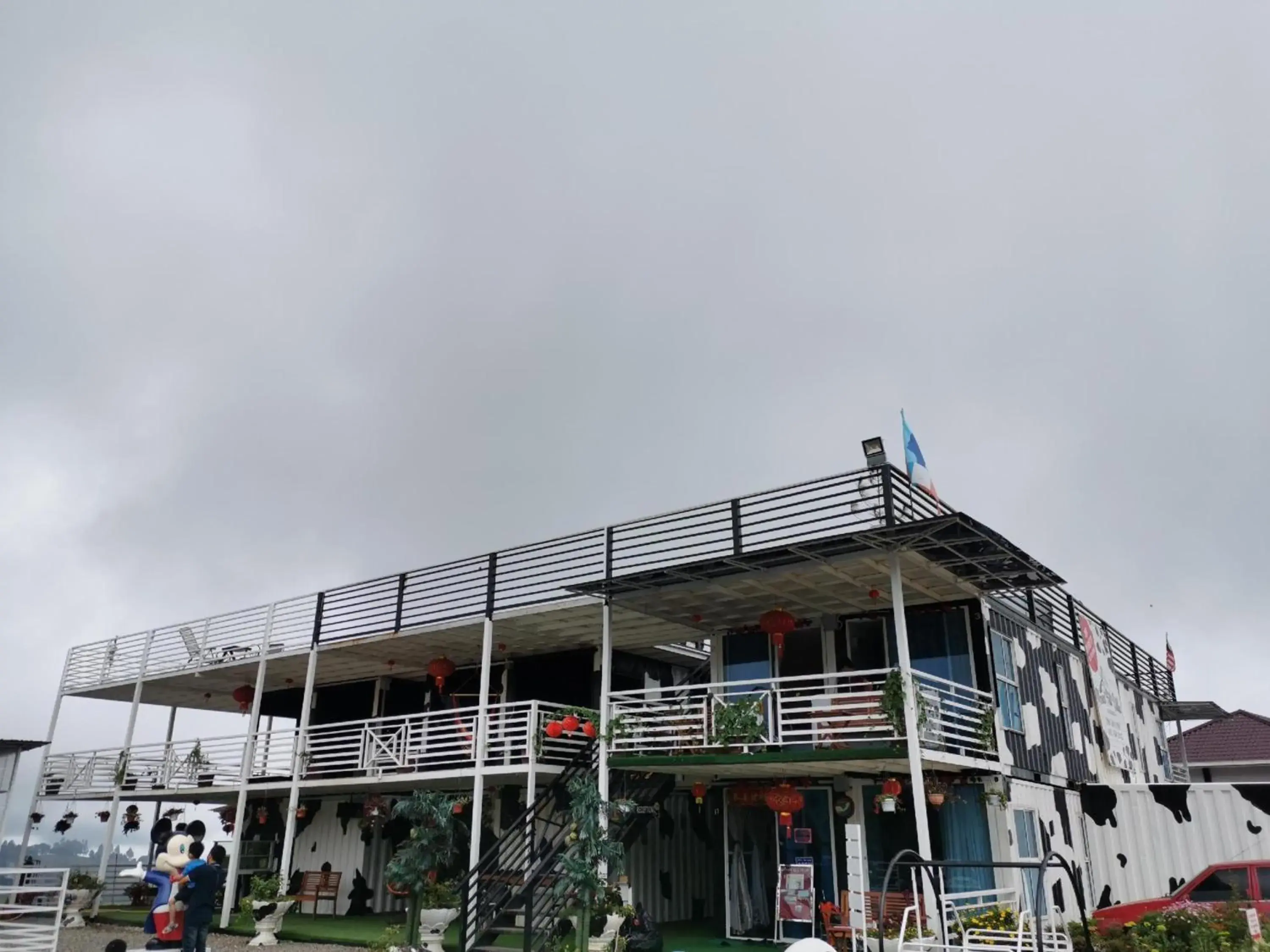 Property building in Hotel O Mount Hill Villa Kundasang Property building in Hotel O Mount Hill Villa Kundasang