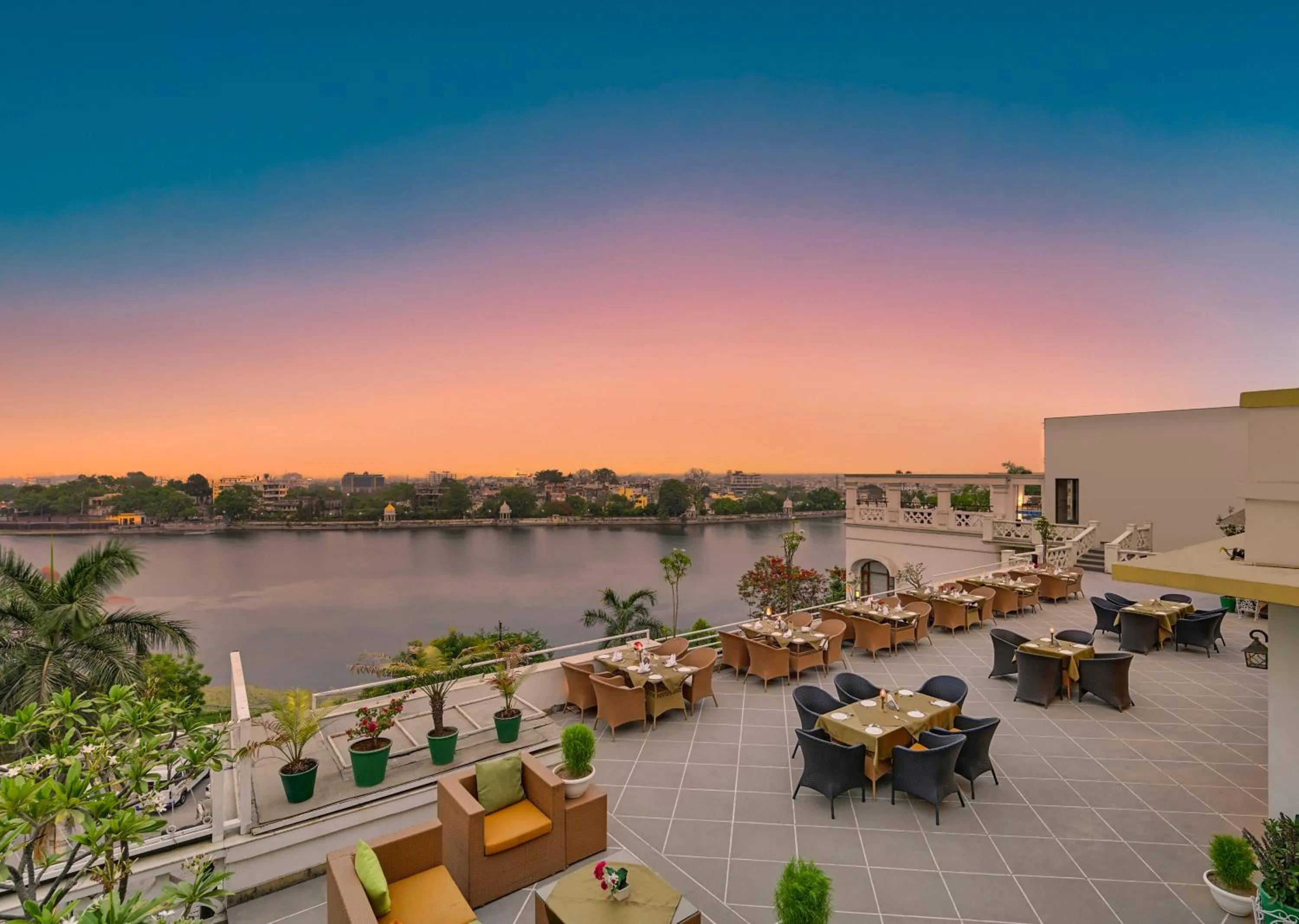 River view in Brahma Niwas - Best Lake View Hotel in Udaipur