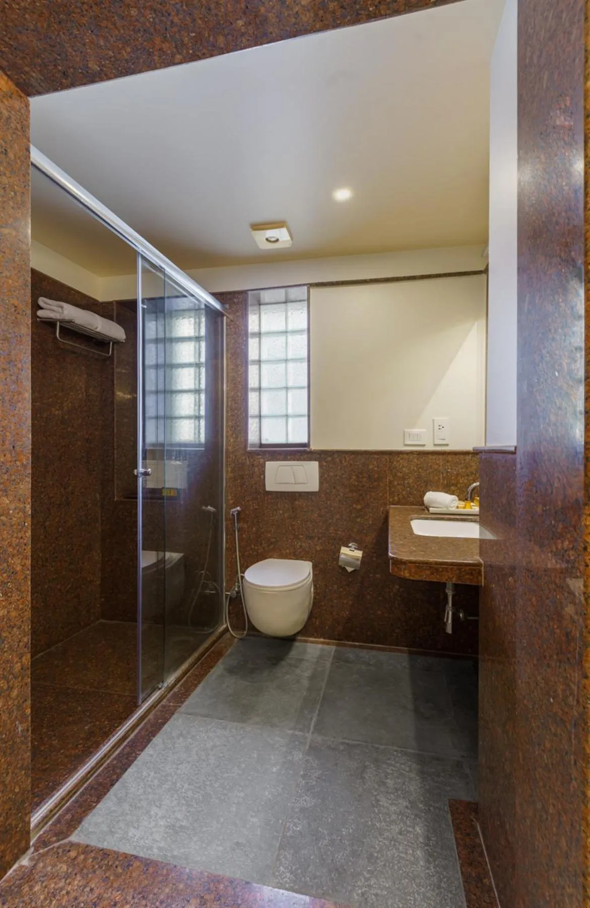 Bathroom in Brahma Niwas - Best Lake View Hotel in Udaipur