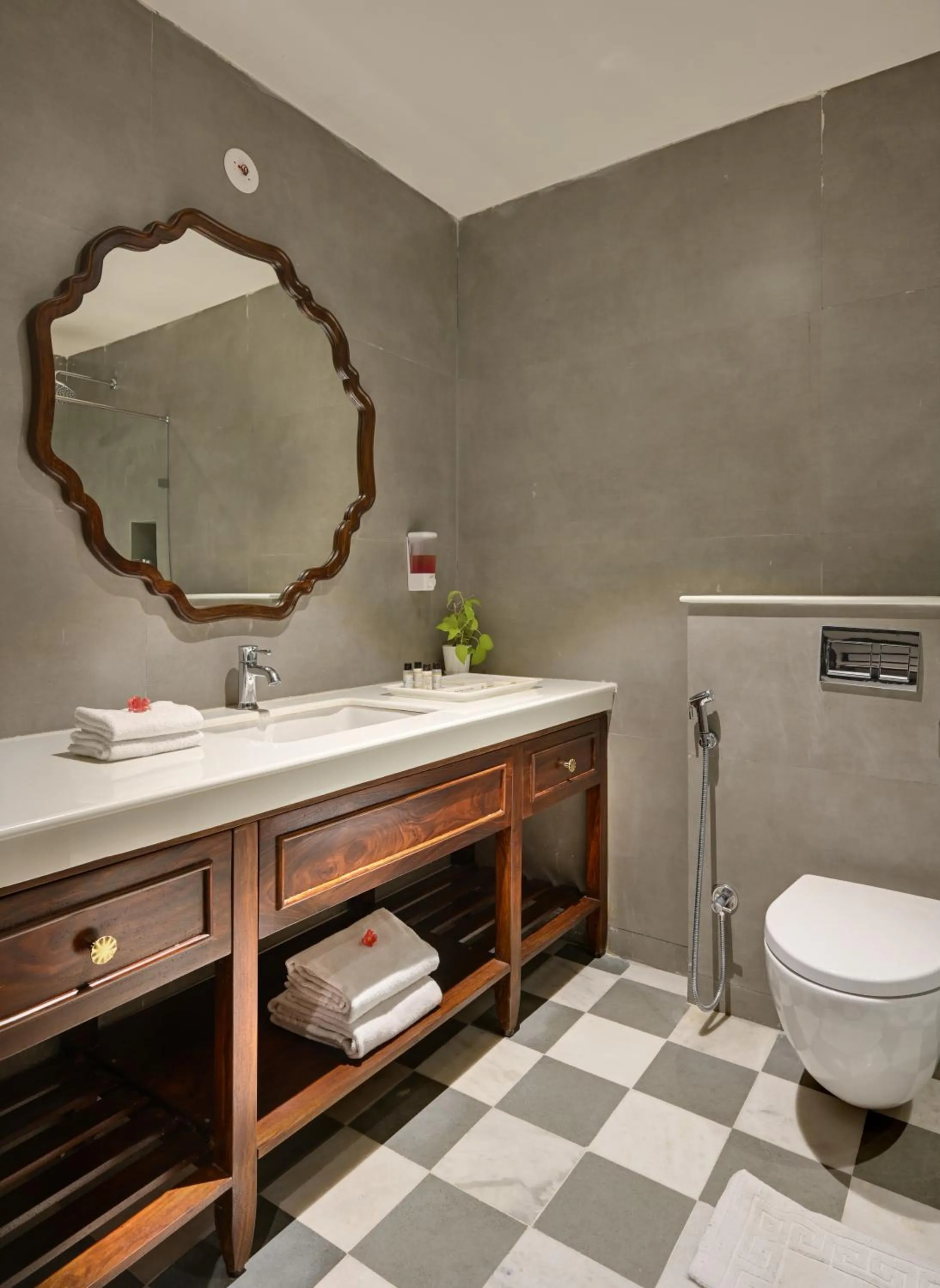 Bathroom in Brahma Niwas - Best Lake View Hotel in Udaipur