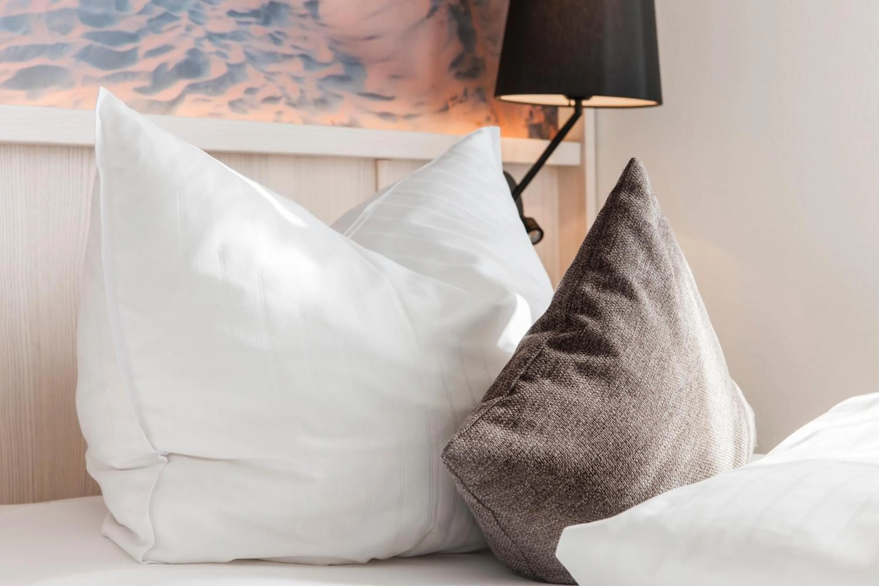 Decorative detail, Bed in Sylter Domizil