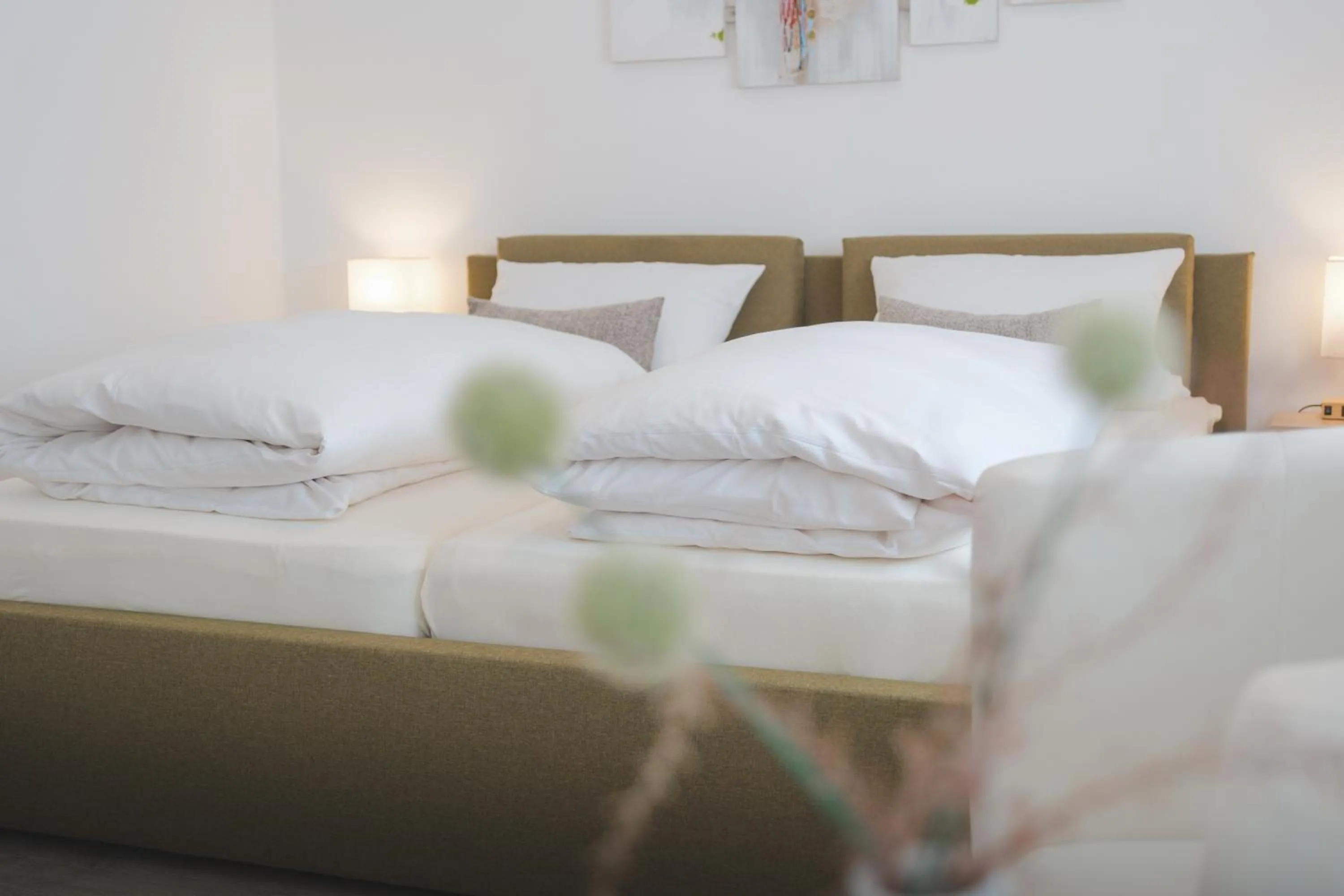 Bedroom, Bed in Hotel Restaurant Alt Pirmasens