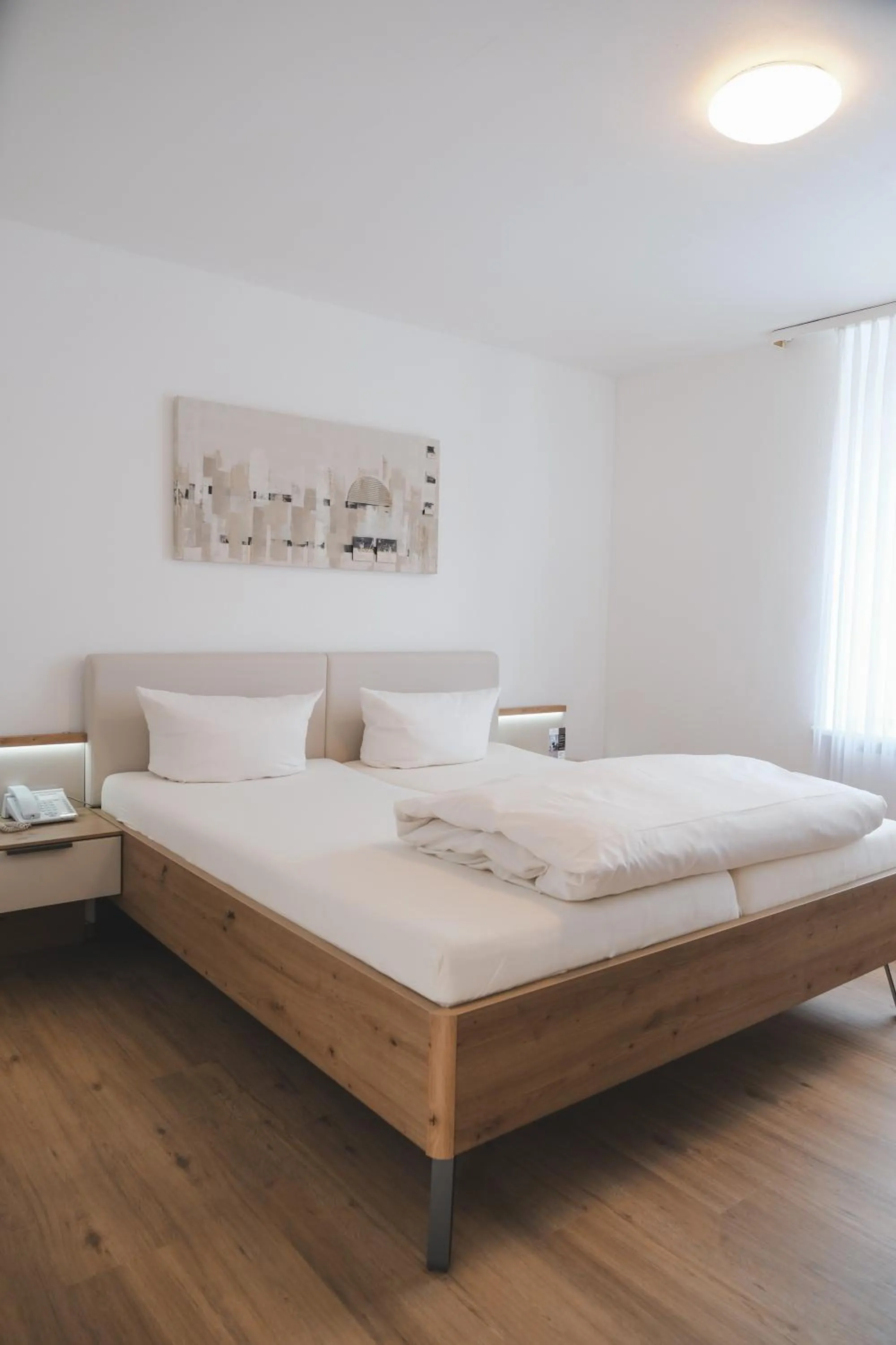 Bedroom, Bed in Hotel Restaurant Alt Pirmasens