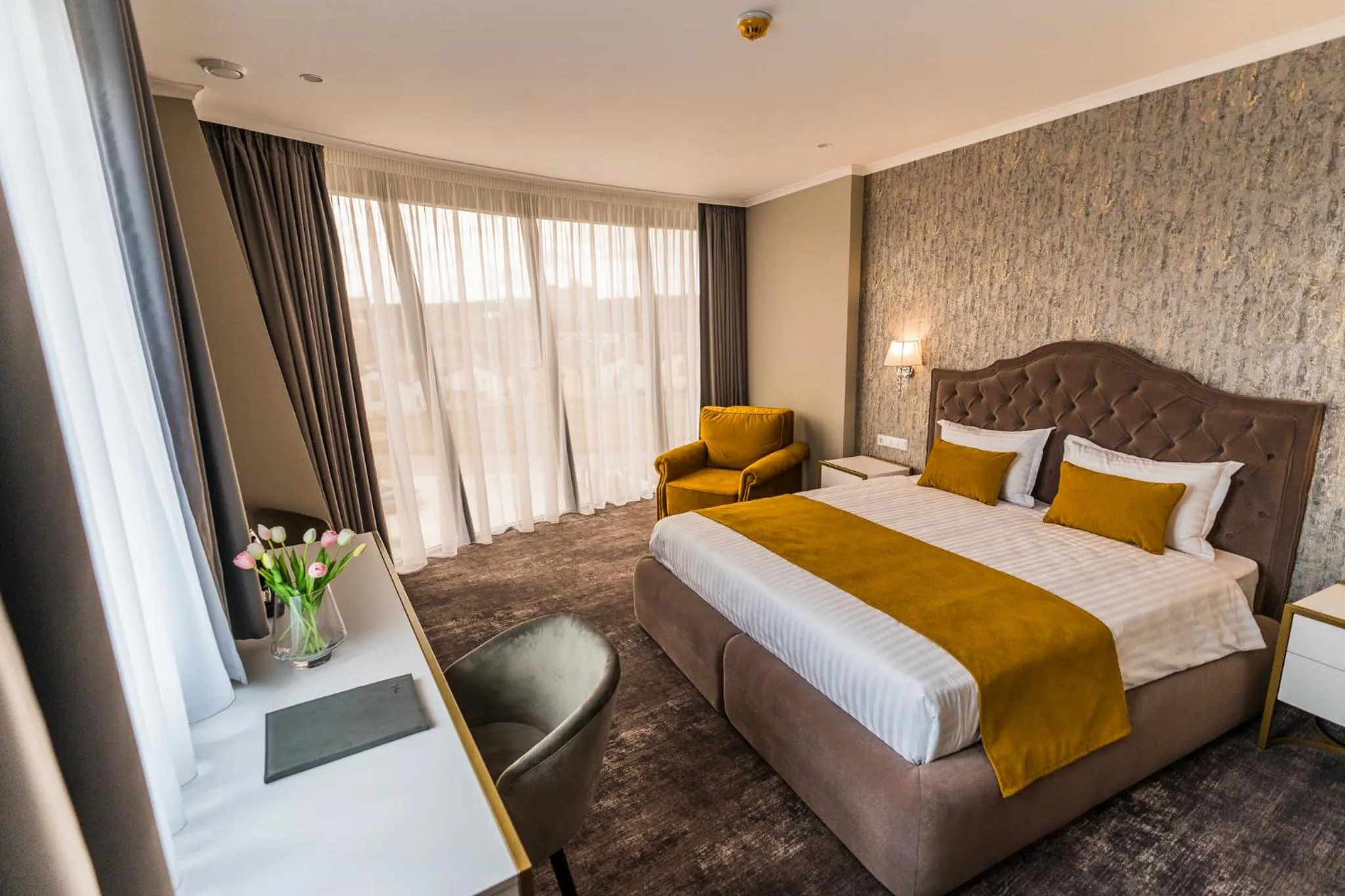 Bed in Hotel Aventus