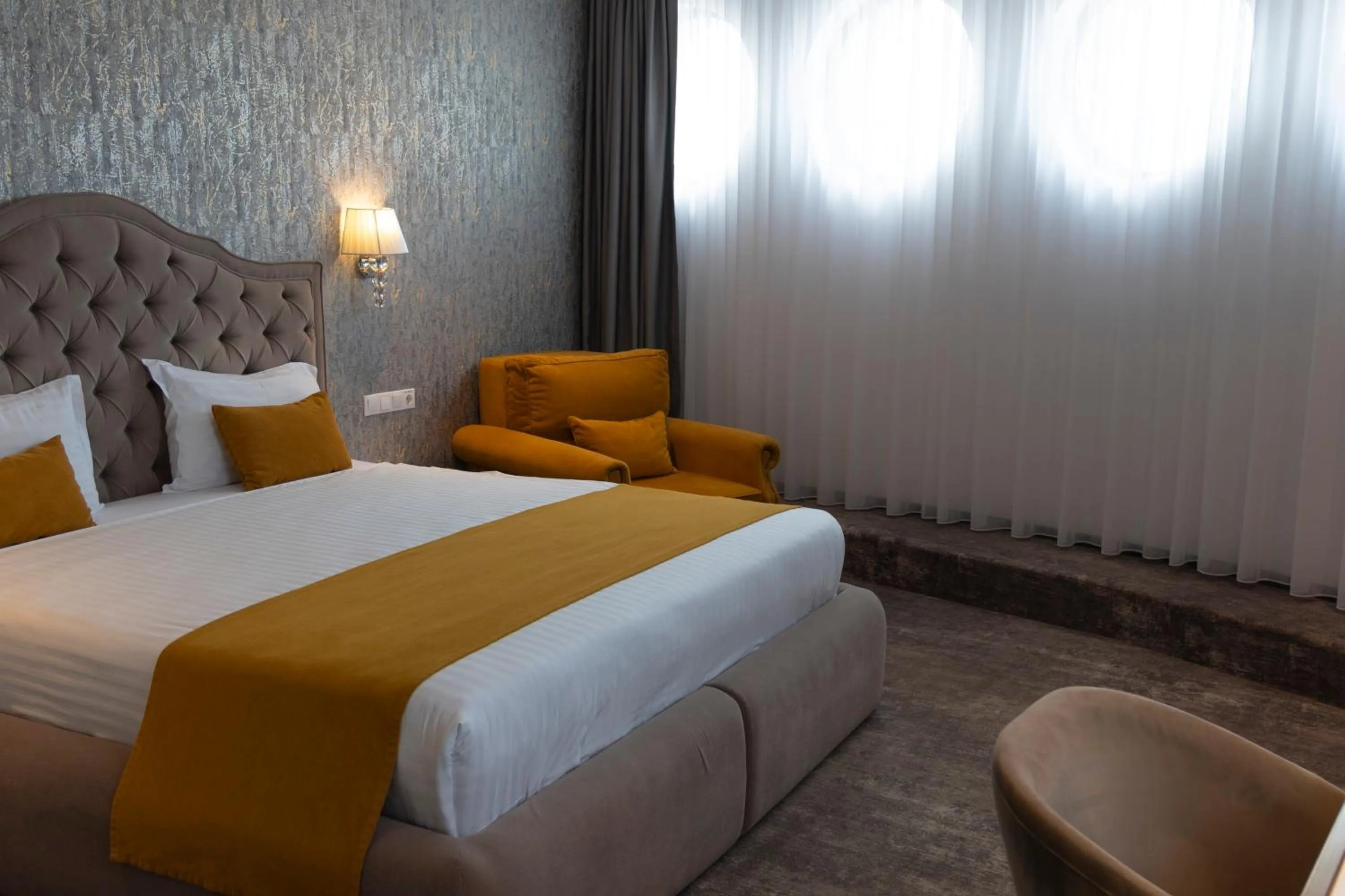 Bed in Hotel Aventus