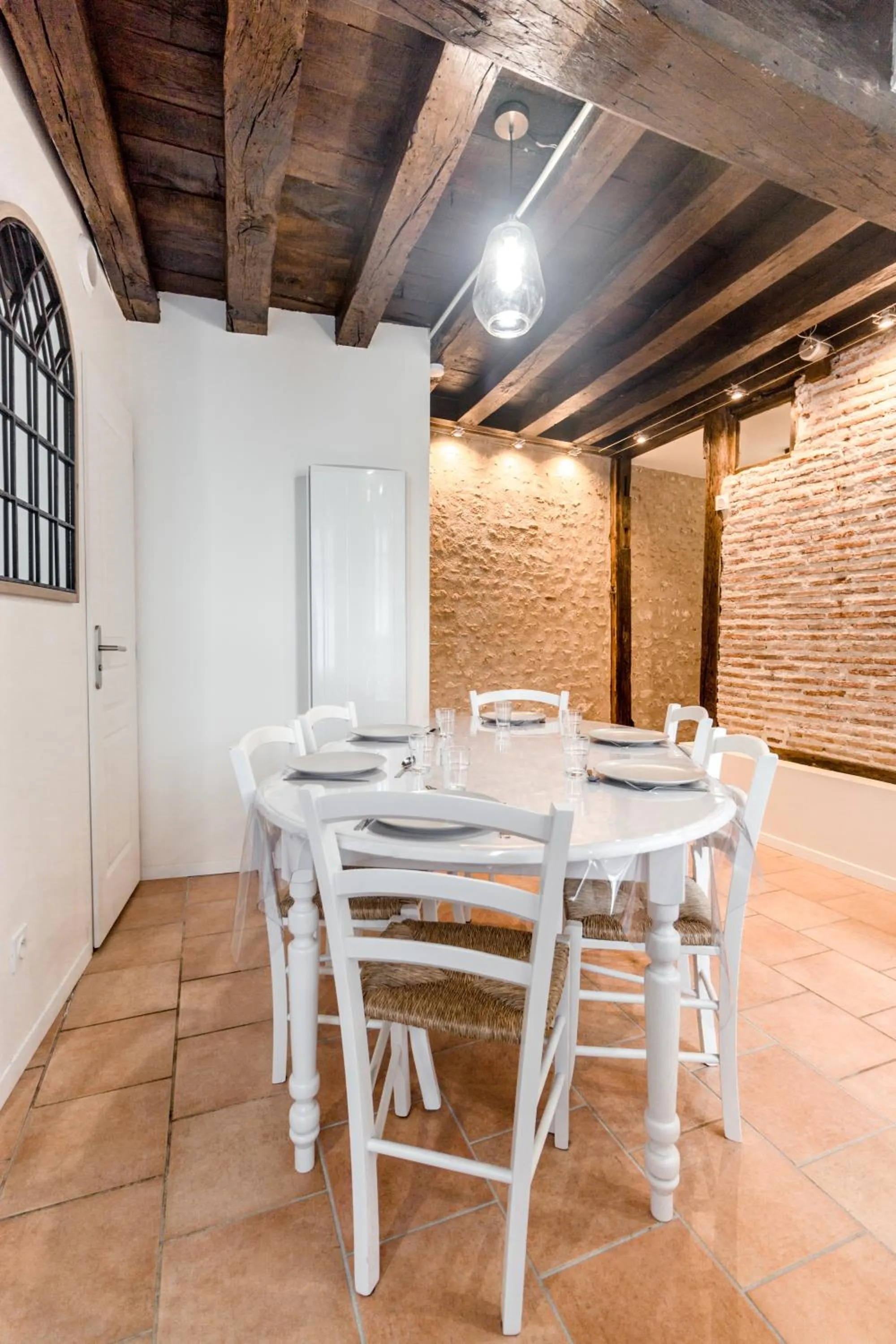 Dining area in Au Bourg Neuf