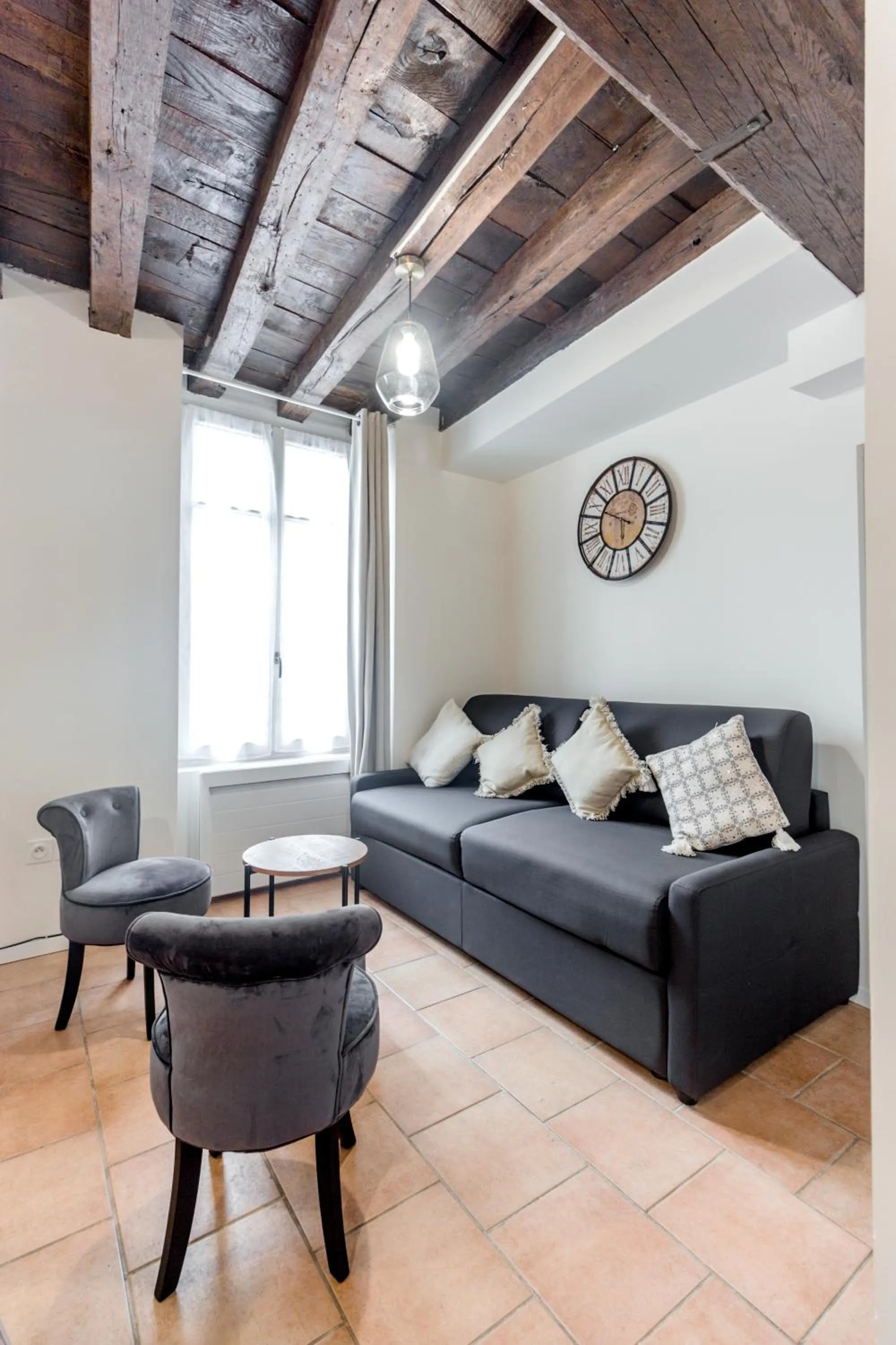 Living room in Au Bourg Neuf