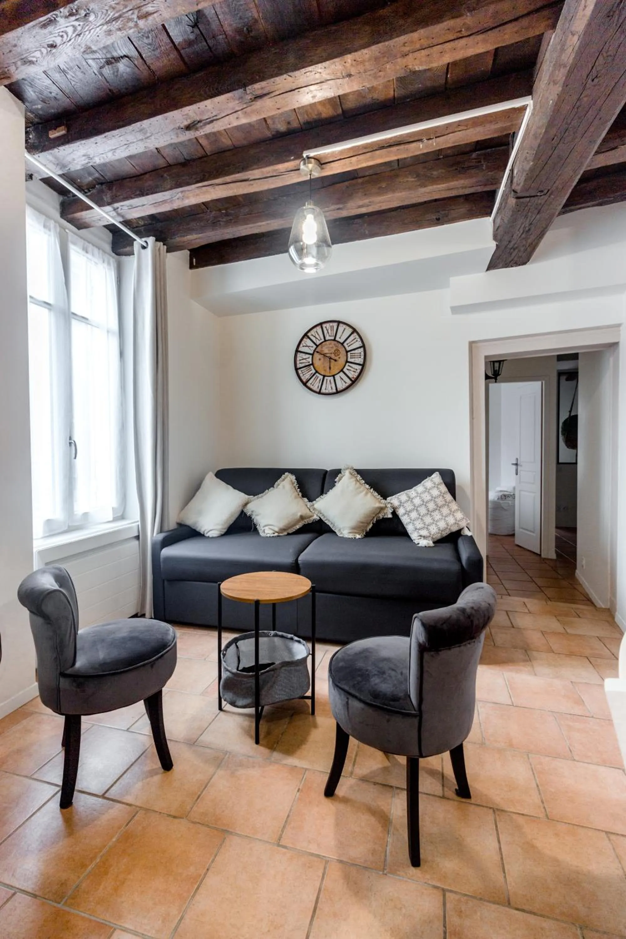 Living room in Au Bourg Neuf