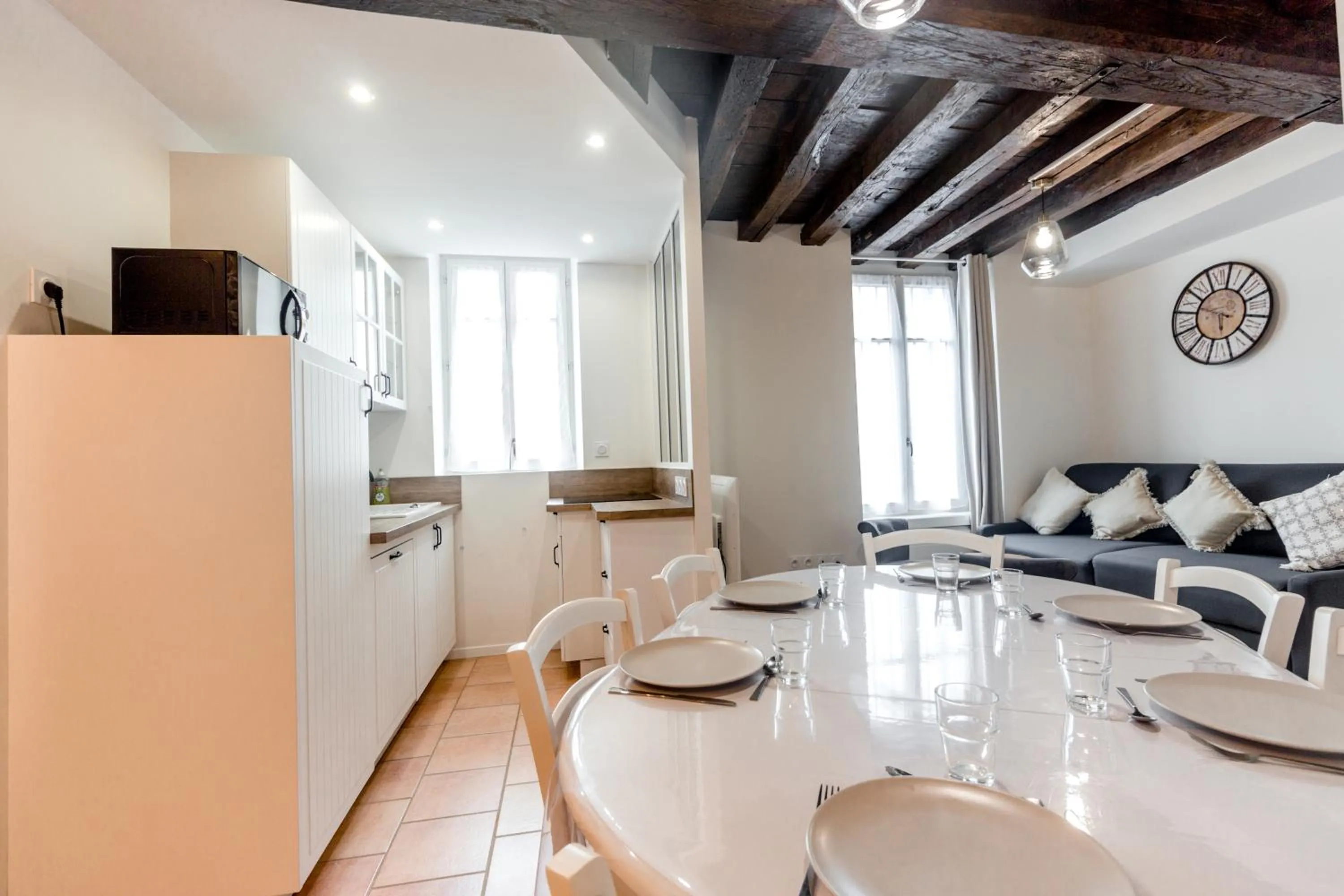 Kitchen or kitchenette in Au Bourg Neuf