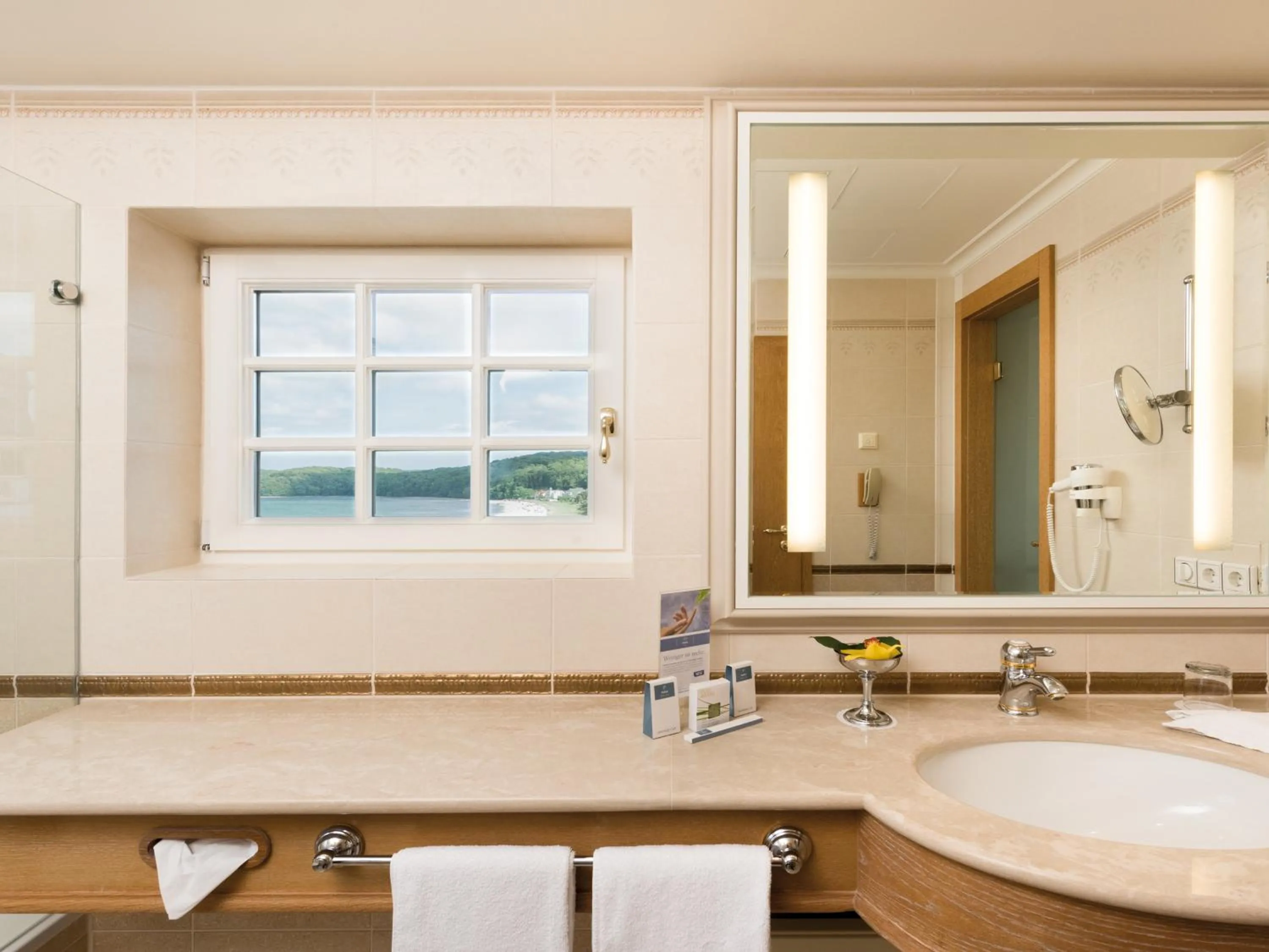 Bathroom in A-ROSA Kurhaus Binz