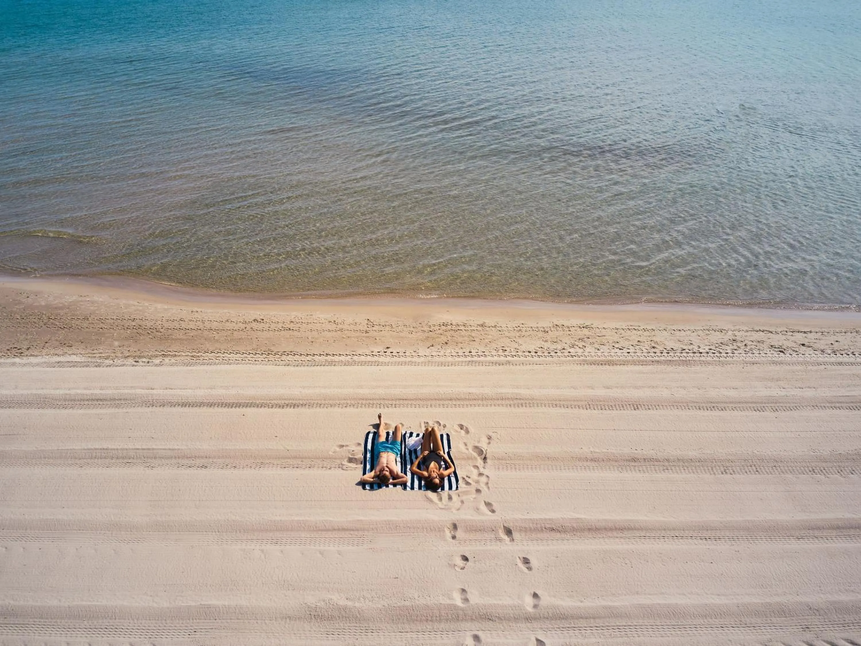 Bird's eye view in A-ROSA Kurhaus Binz