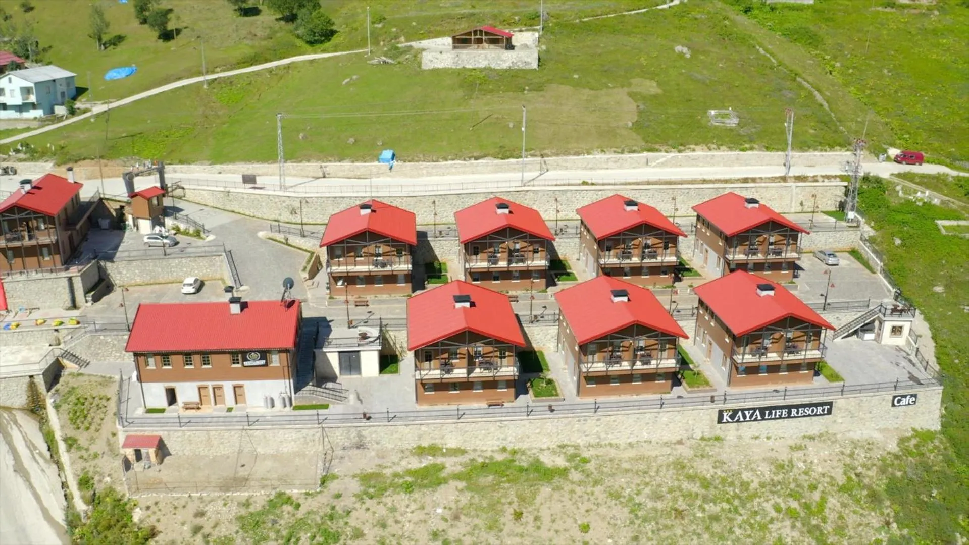 Bird's eye view in Kaya Life Resort