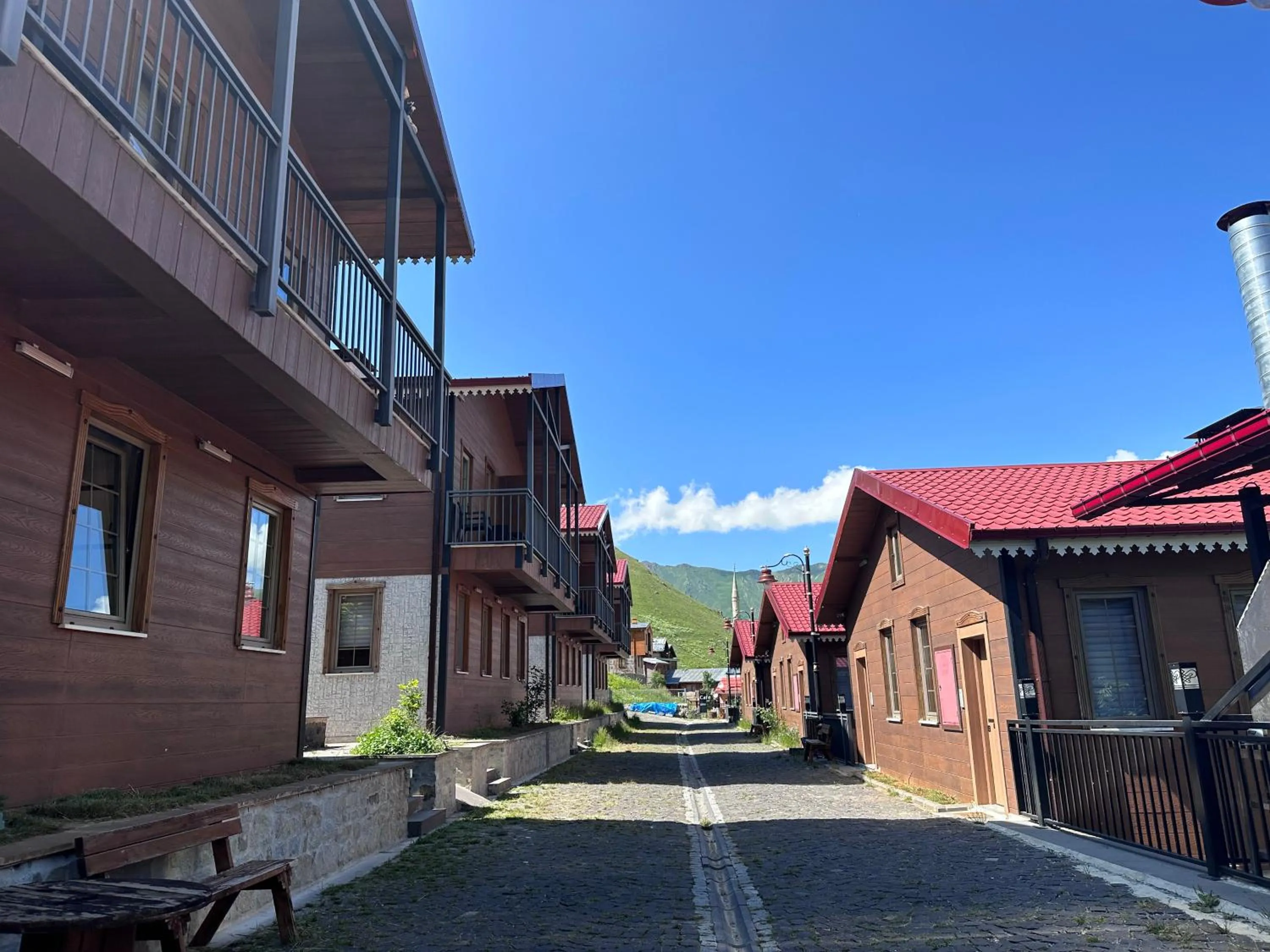 Street view in Kaya Life Resort