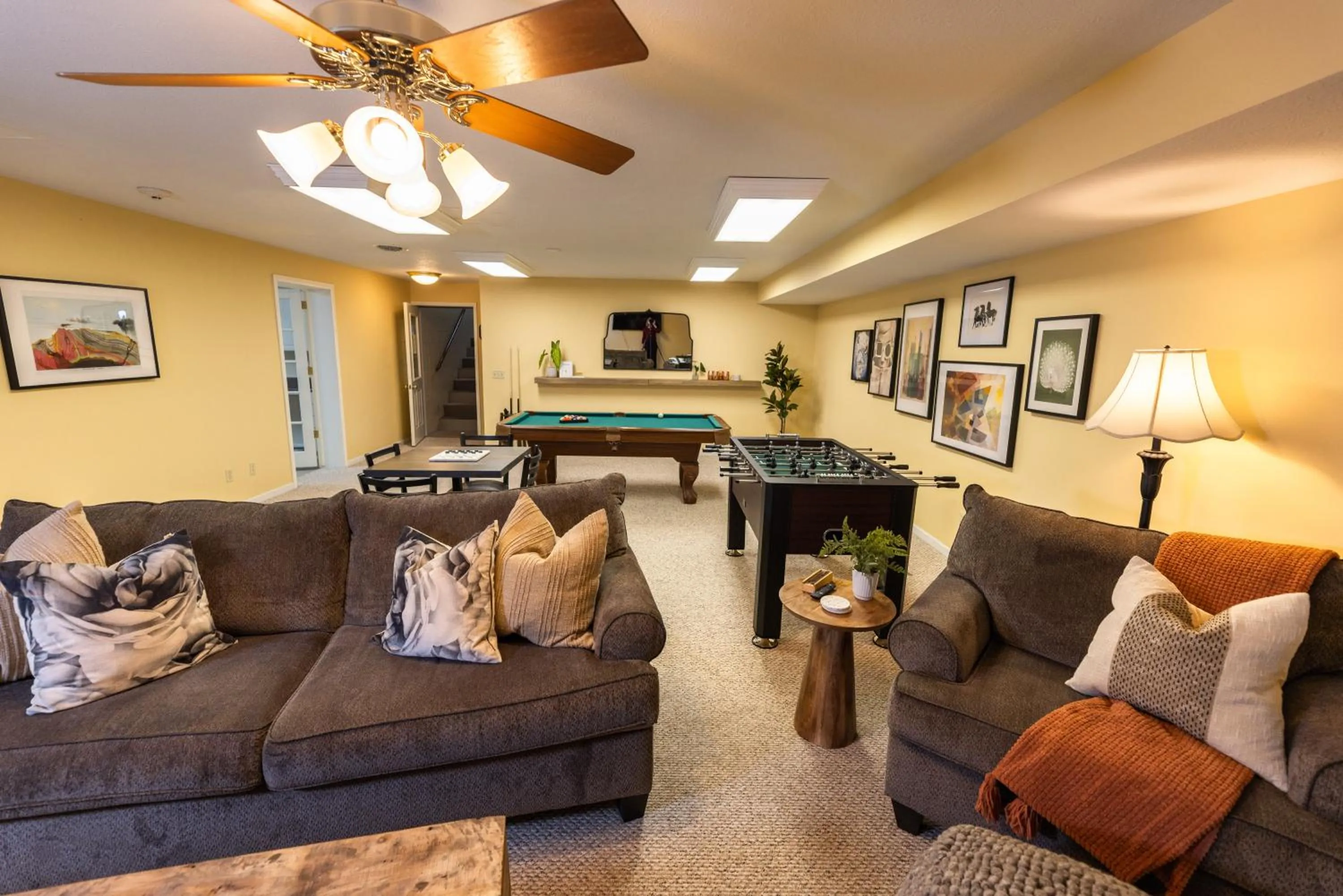 Game Room in Hillside Villa Ohio