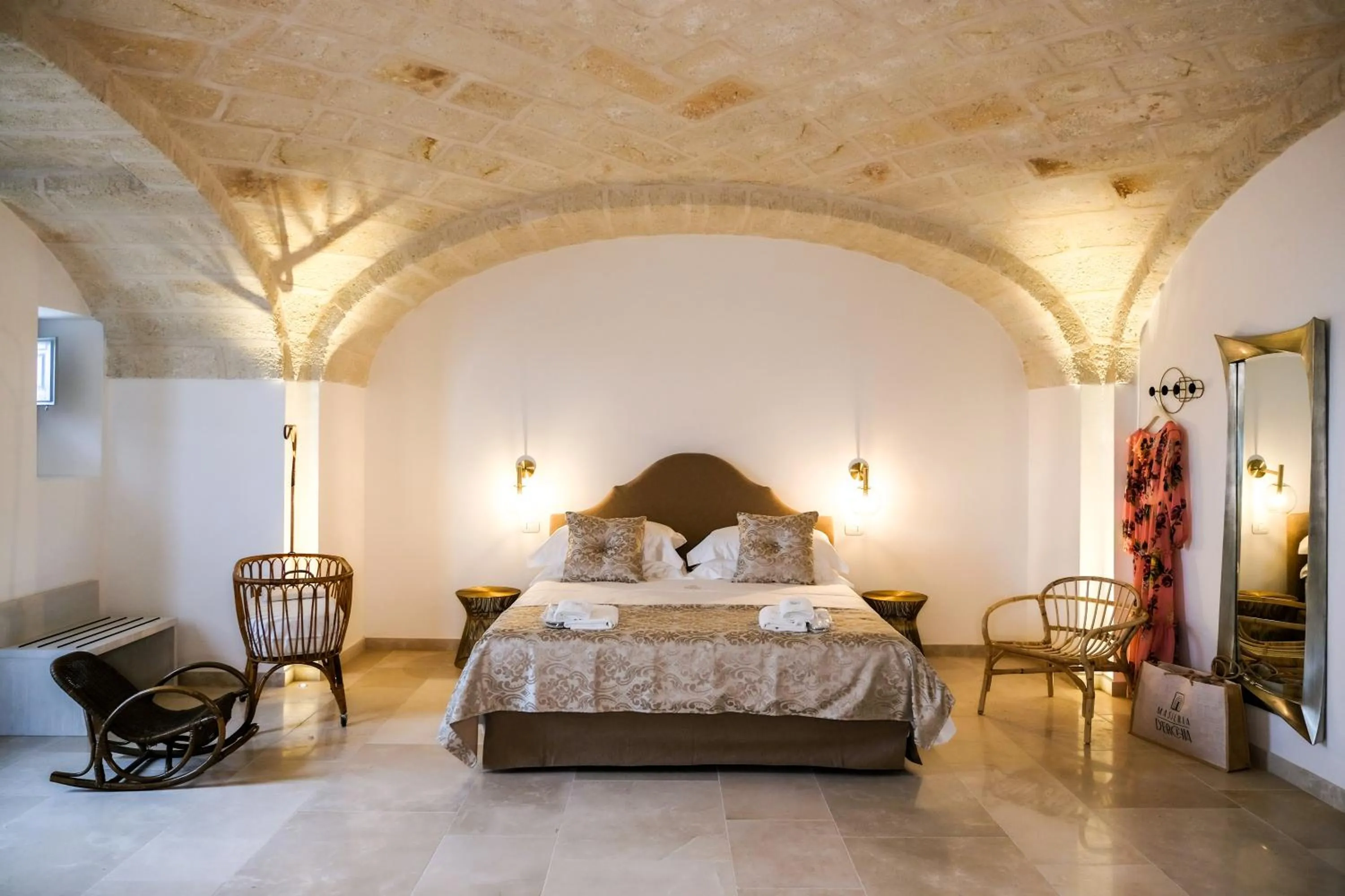Bed in Masseria D'Erchia