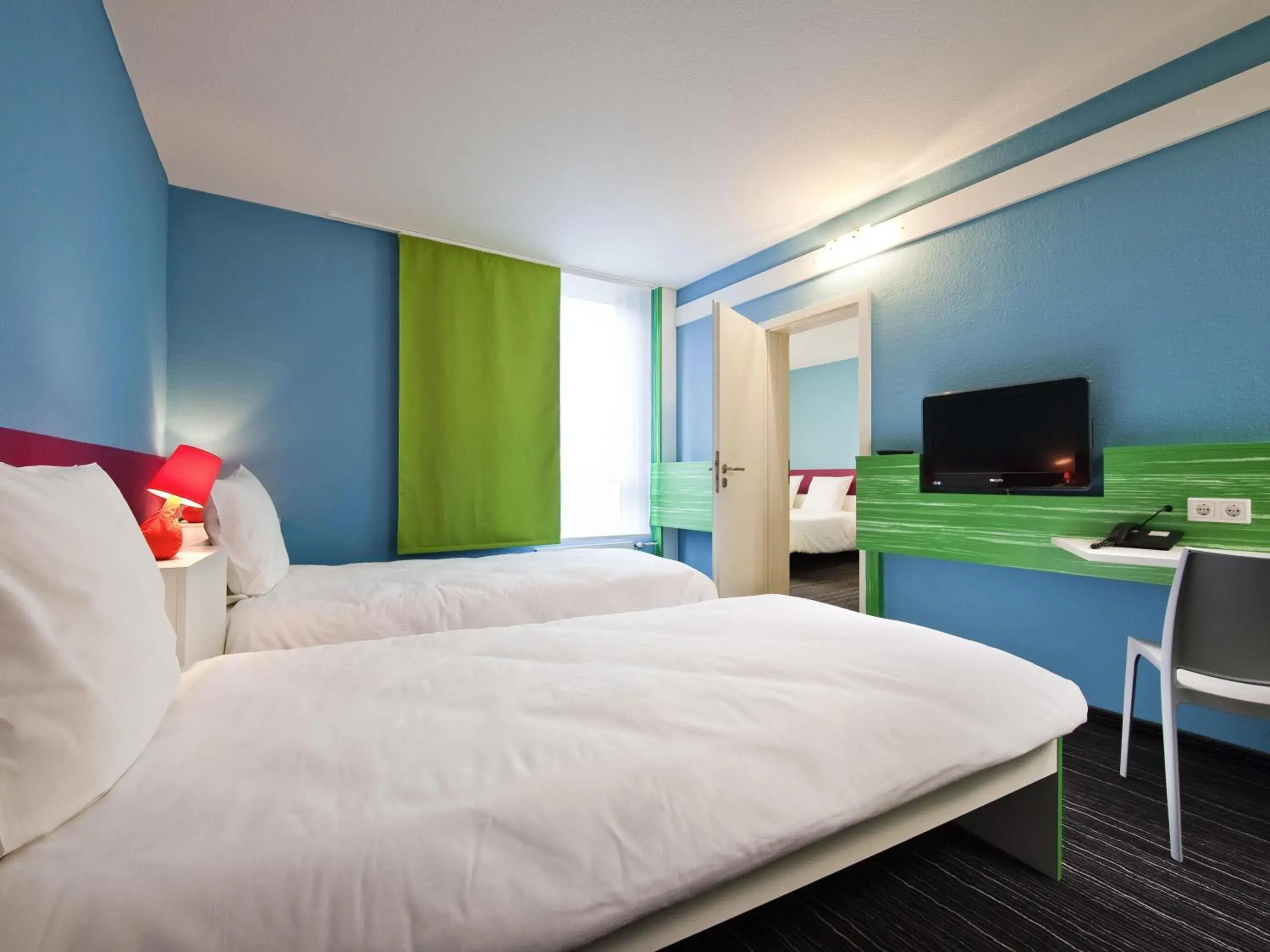 Bedroom, Bed in ibis Styles Duesseldorf-Neuss Bedroom, Bed in ibis Styles Duesseldorf-Neuss