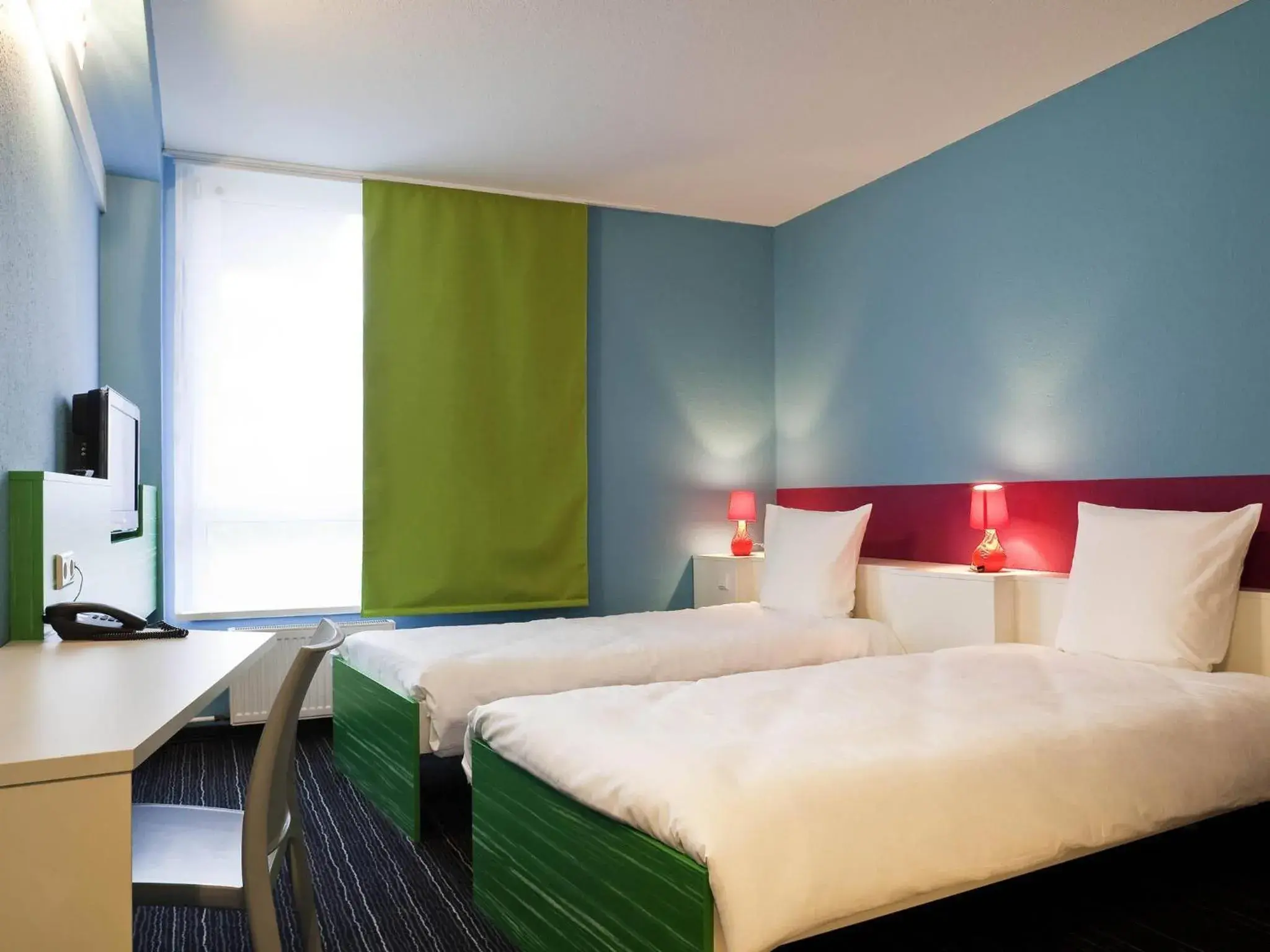 Bedroom, Bed in ibis Styles Duesseldorf-Neuss Bedroom, Bed in ibis Styles Duesseldorf-Neuss