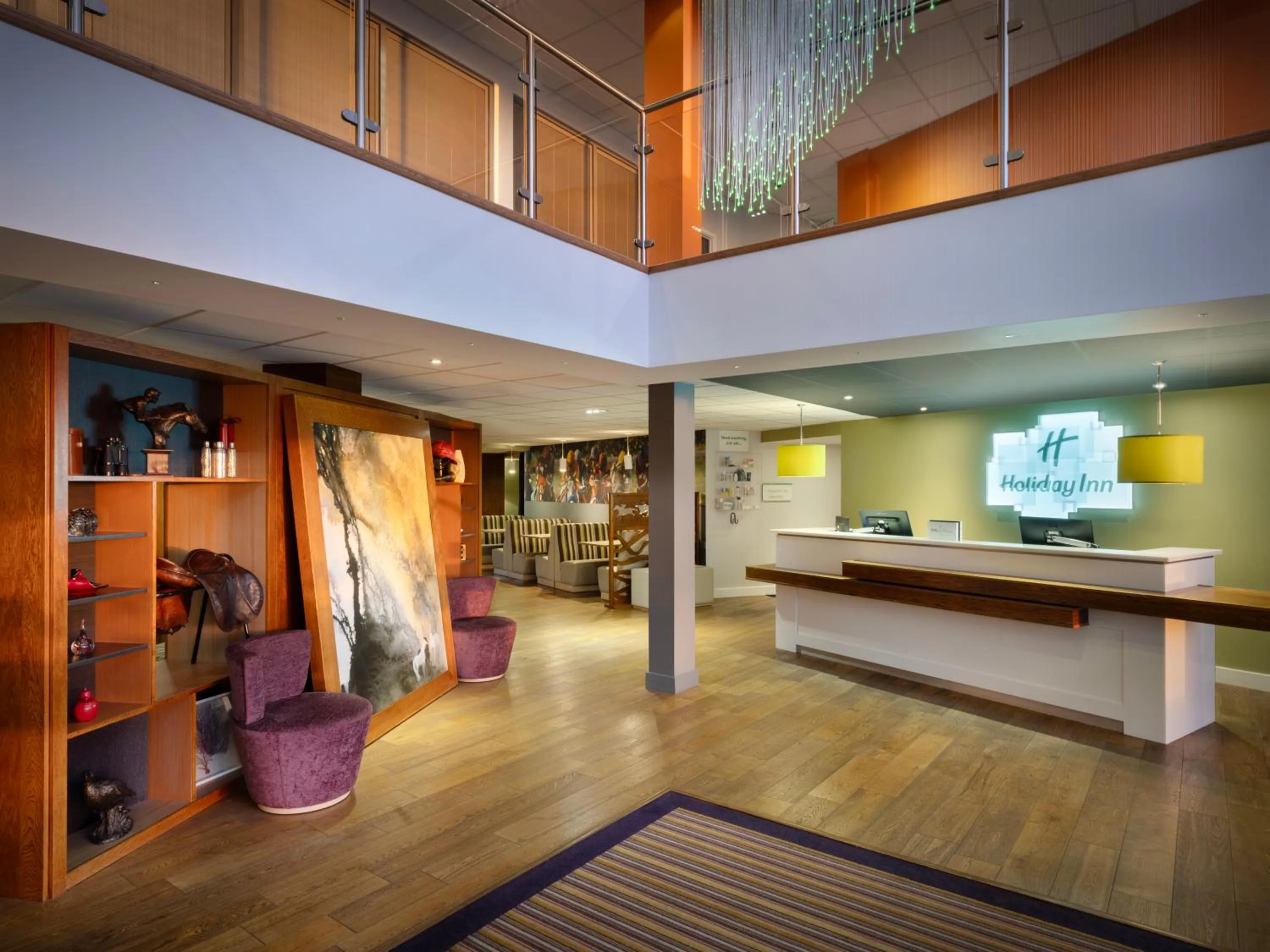Lobby or reception in Holiday Inn Huntingdon Racecourse by IHG