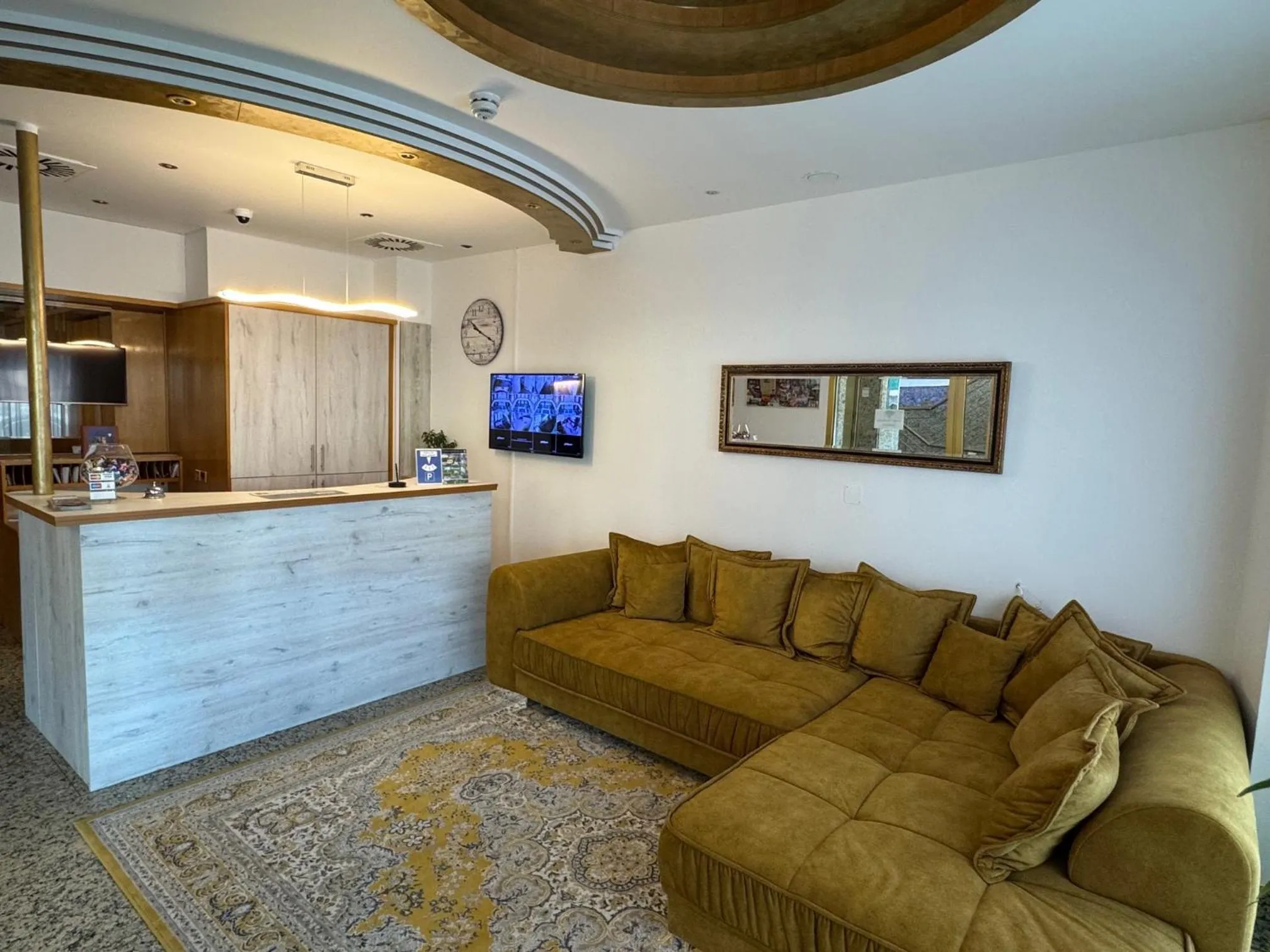 Lobby or reception in Hotel Kaiserhof