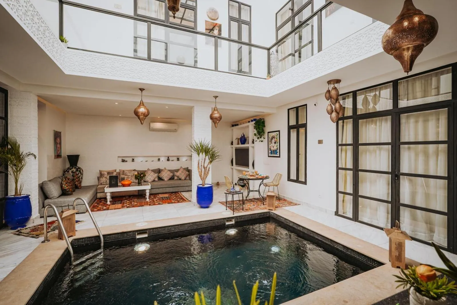 Pool view in RIAD NOLITA & SPA Kasbah