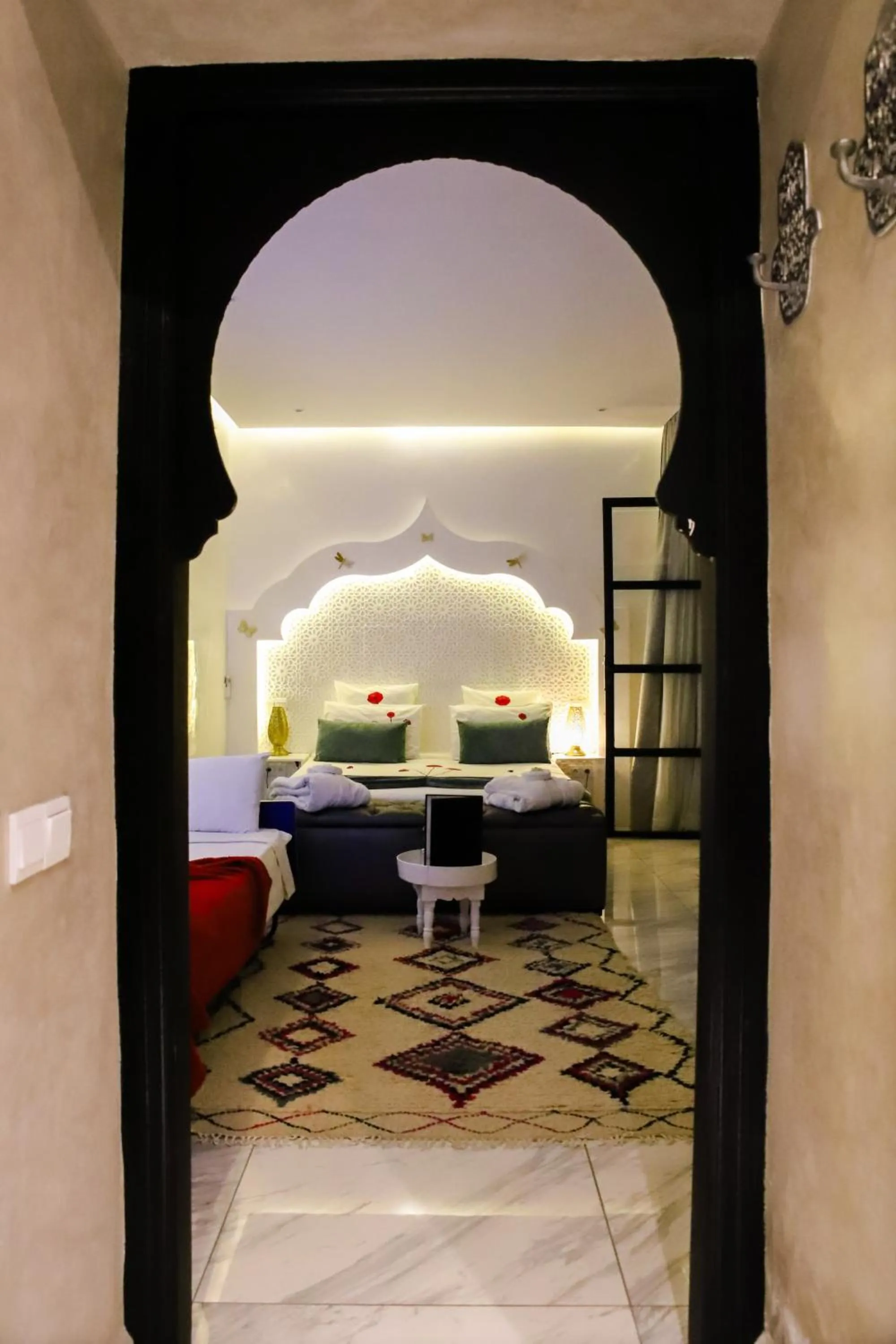 Bedroom, Bed in RIAD NOLITA & SPA Kasbah