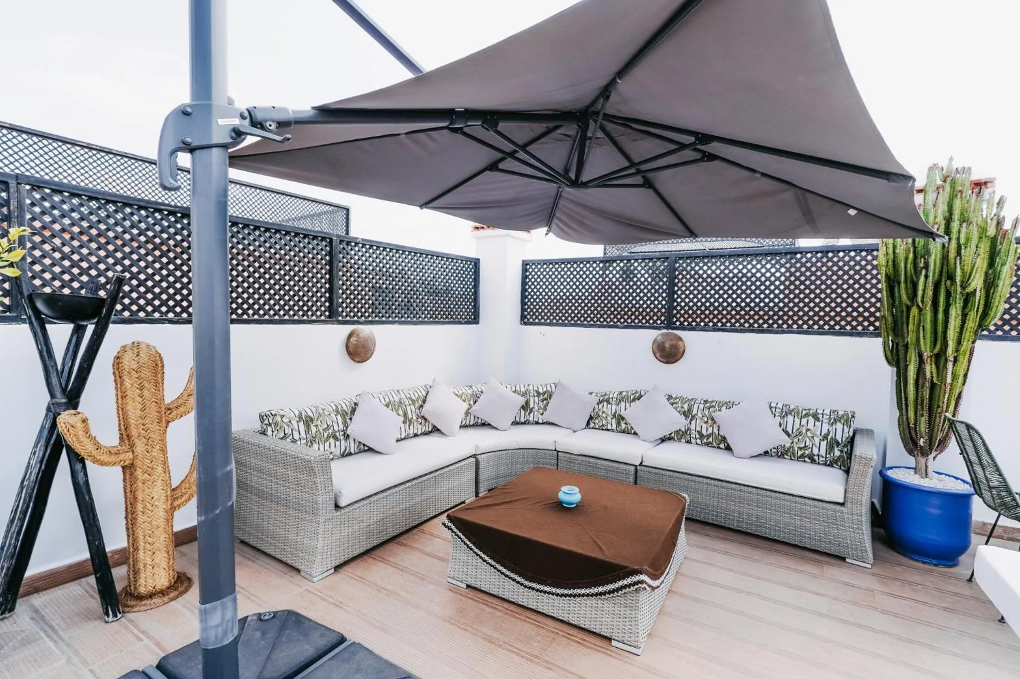 Balcony/Terrace in RIAD NOLITA & SPA Kasbah