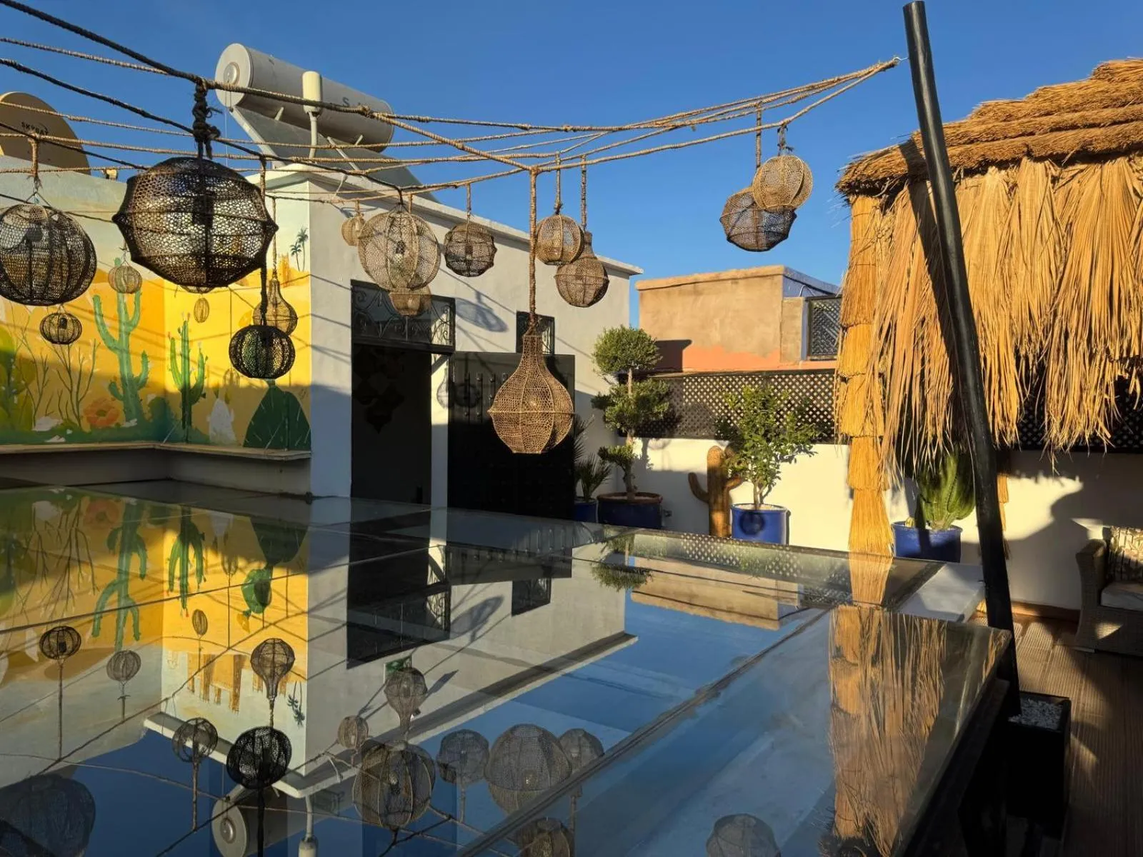 Patio in RIAD NOLITA & SPA Kasbah