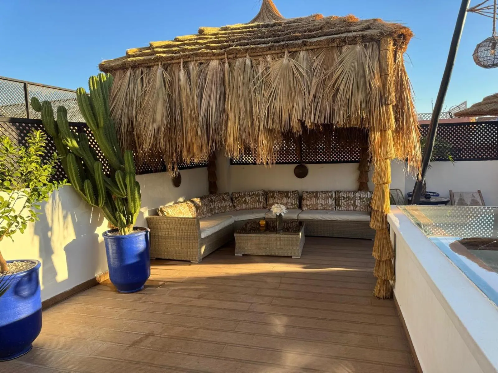 Patio in RIAD NOLITA & SPA Kasbah